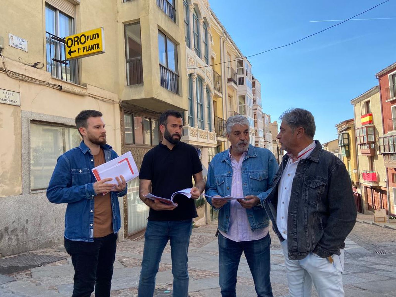 El PSOE apuesta por dinamizar Balborraz como eje comercial de la capital