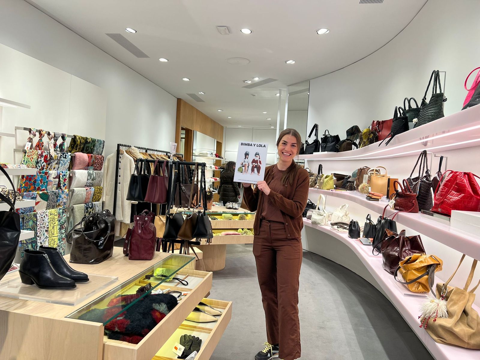 María, trabajadora de Bimba y Lola