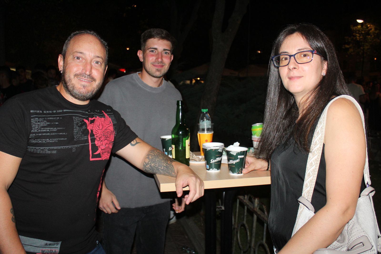 Ambiente en la Feria de Día en la tarde de este sábado