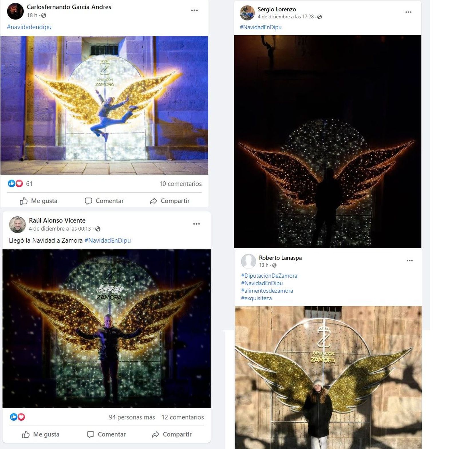 Algunas de las fotografías participantes