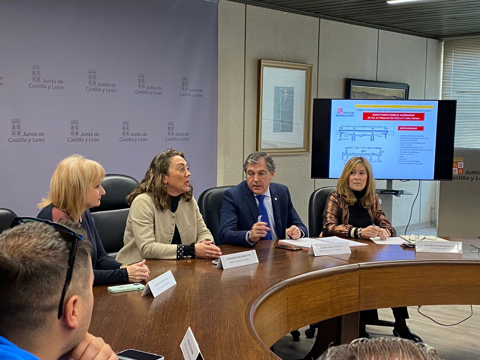 Un instante de la reunión