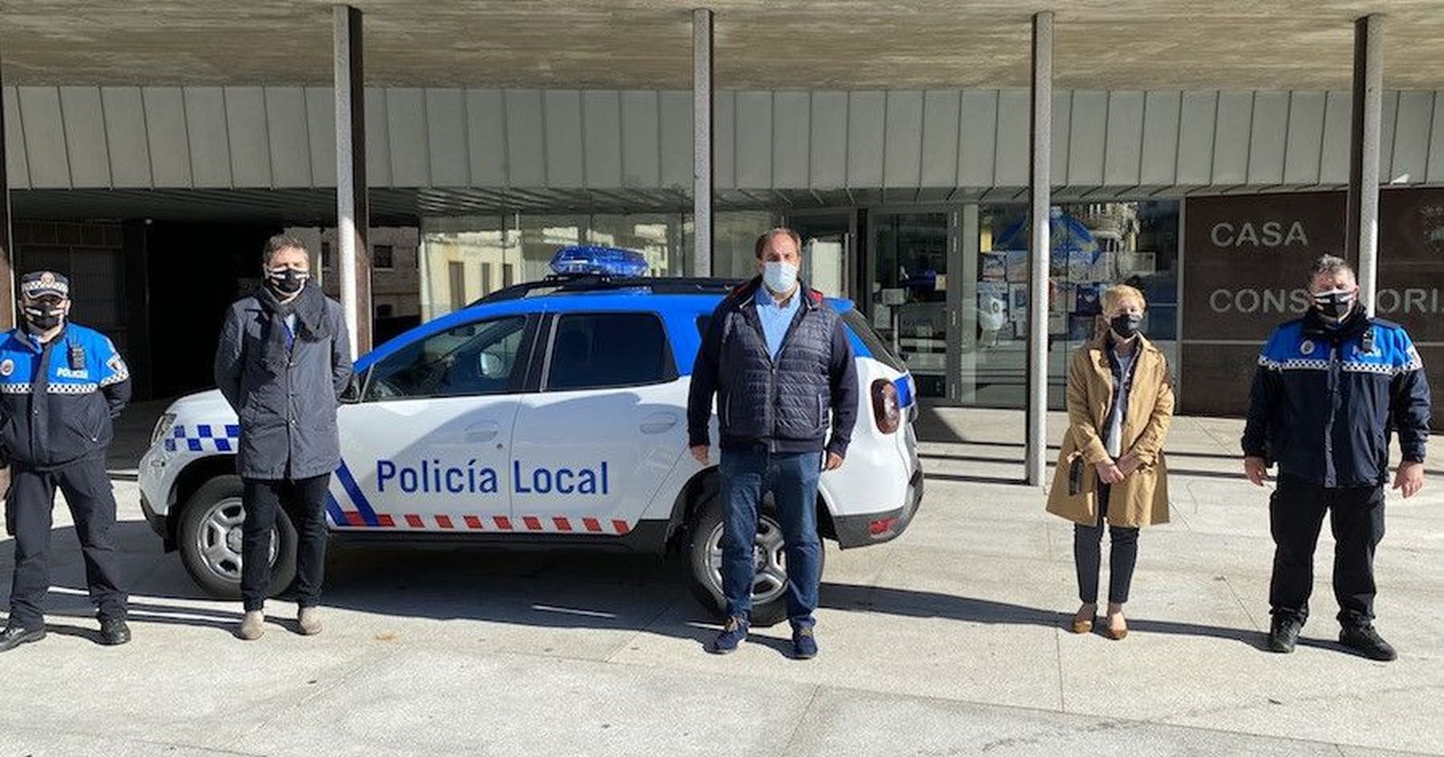 Presentación coche Policia Local Guijuelo 1