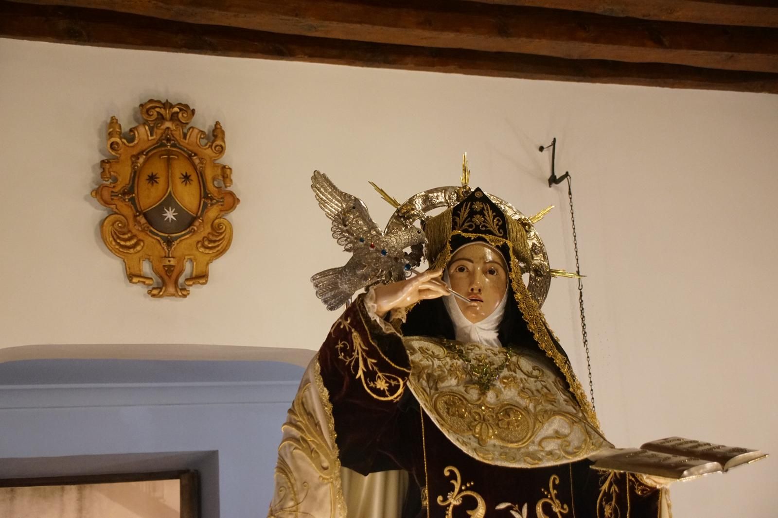 Procesión del regreso a clausura de Santa Teresa de Jesús
