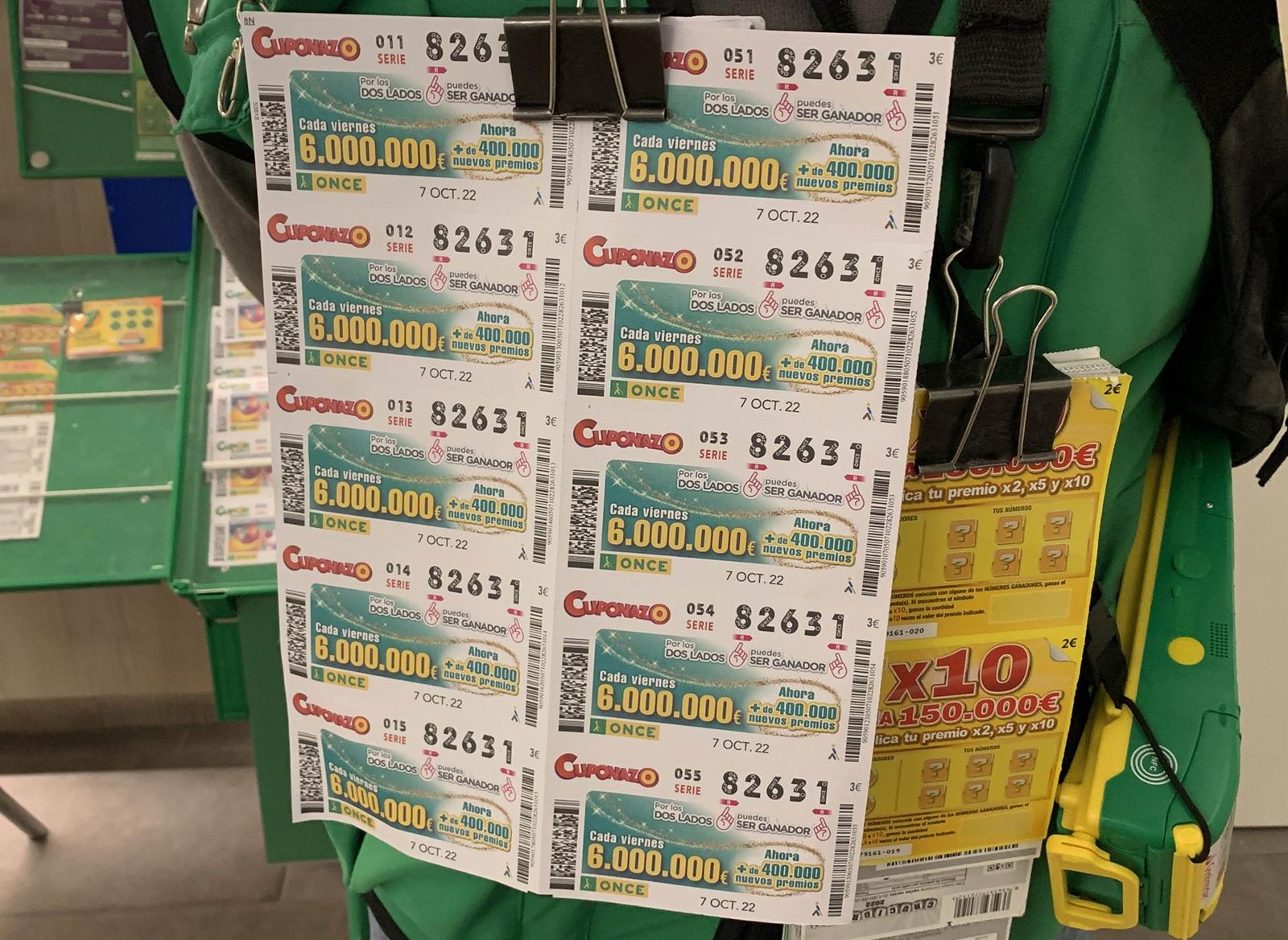 Nuevo cuponazo   ONCE