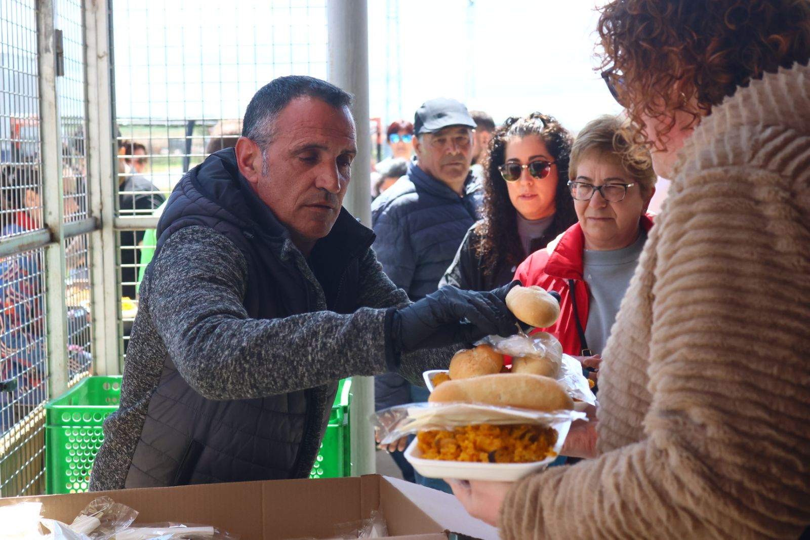 Paella popular en Villoria
