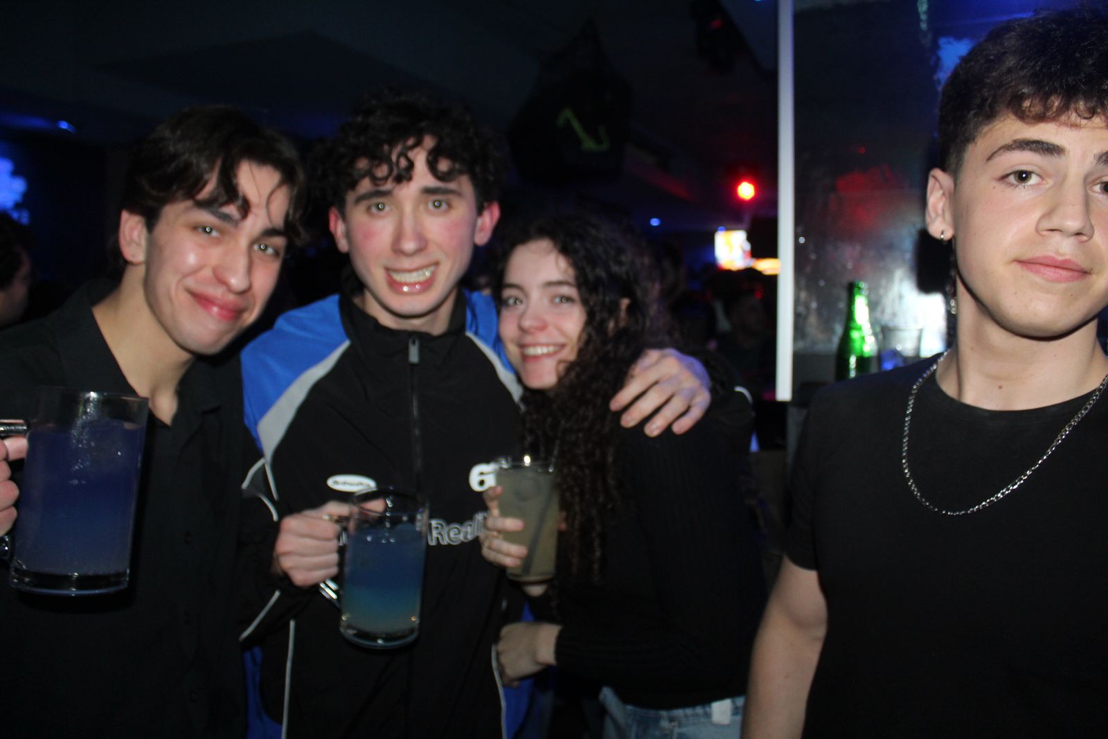 Salamanca de noche, sabado 24 de enero