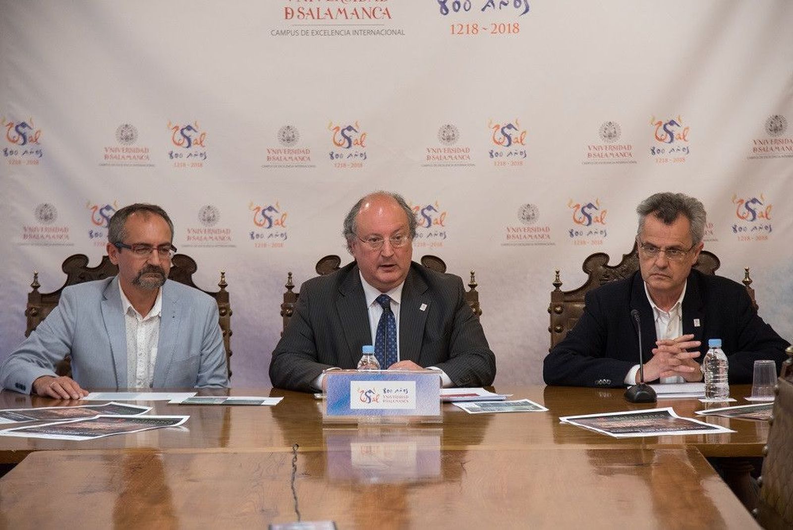 Luis Barrio, Enrique Cabero y Bernardo García Bernalt