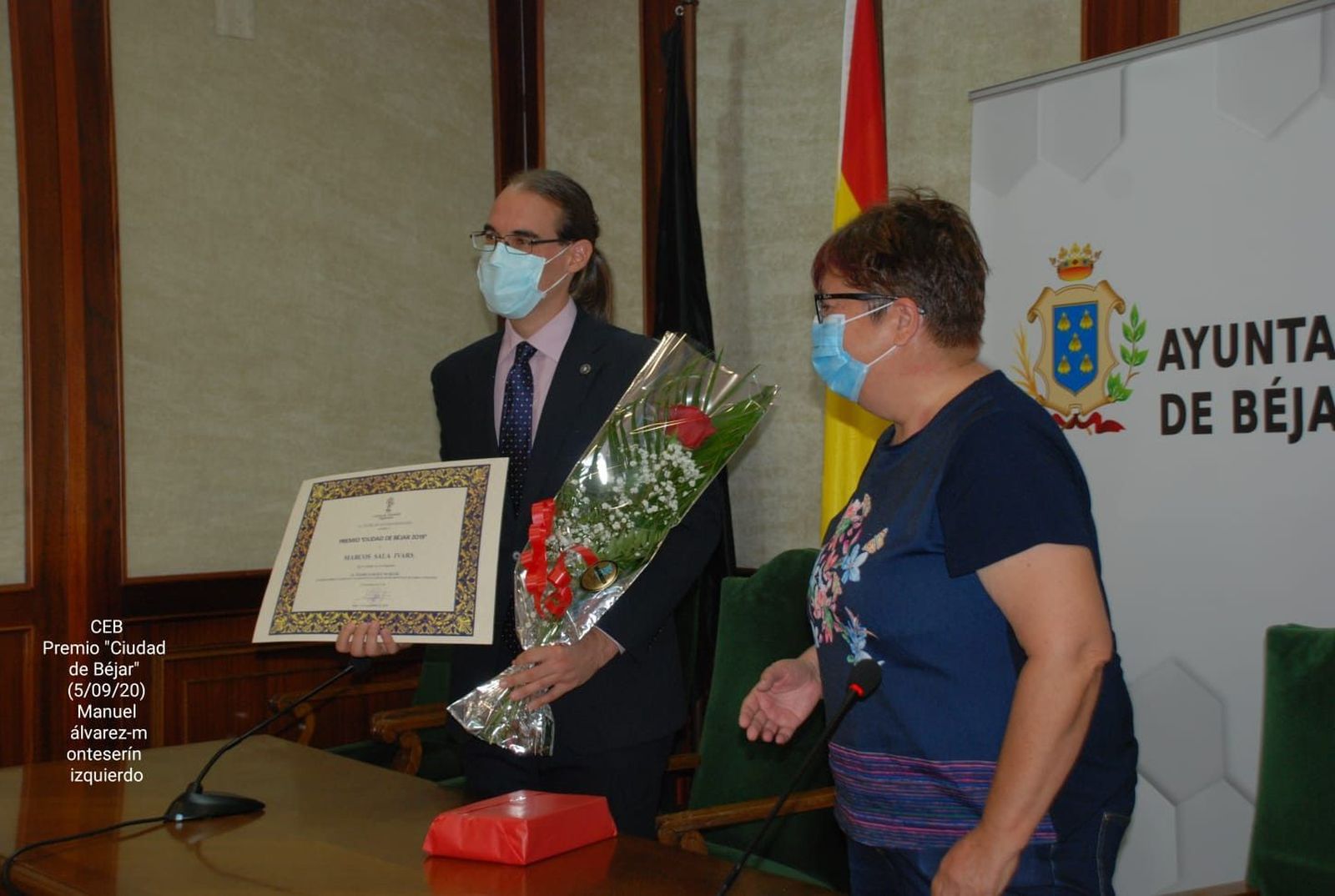 Entrega del premio Ciudad de Béjar 2019
