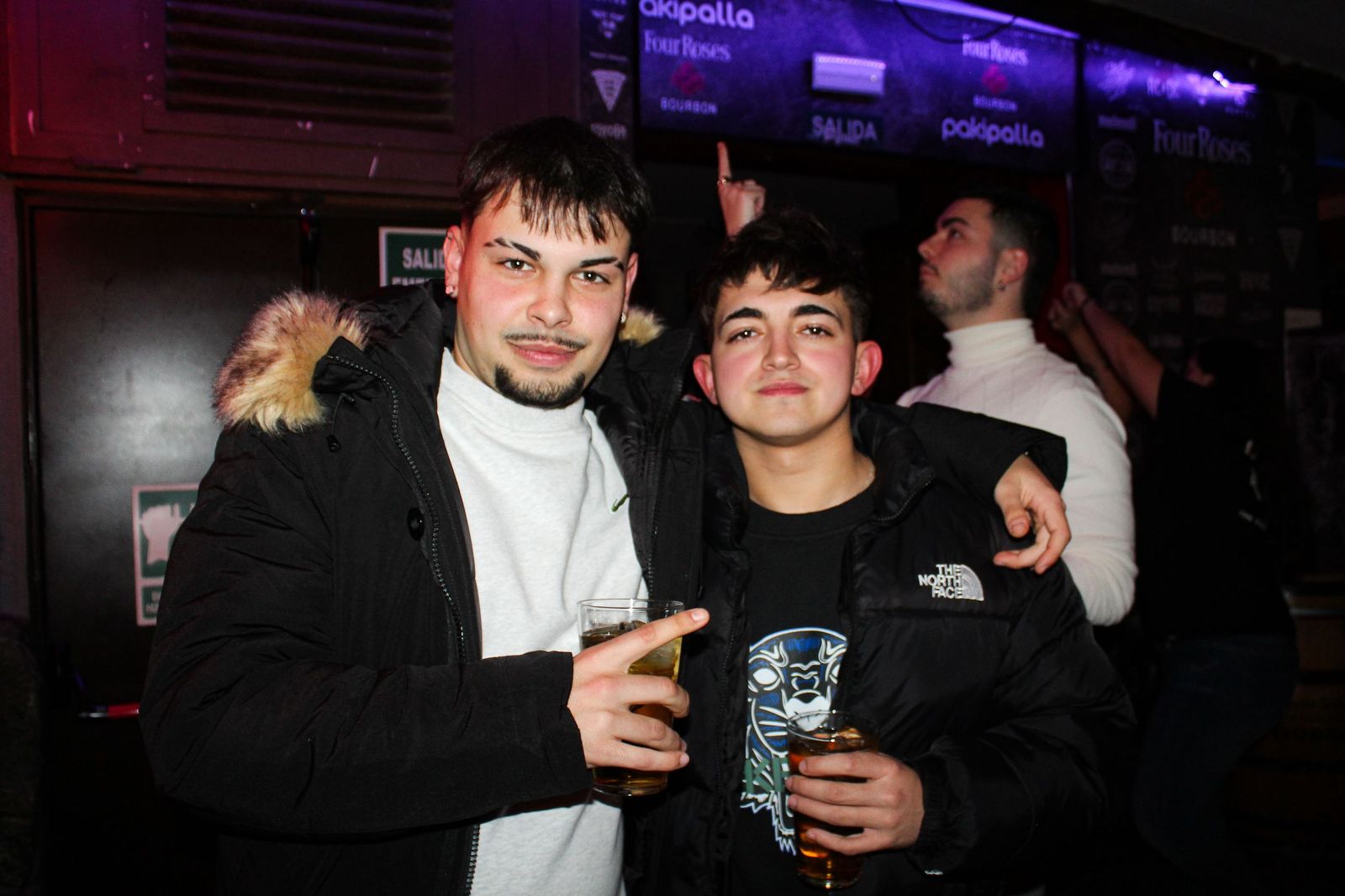 Salamanca de noche, sábado 6 de diciembre