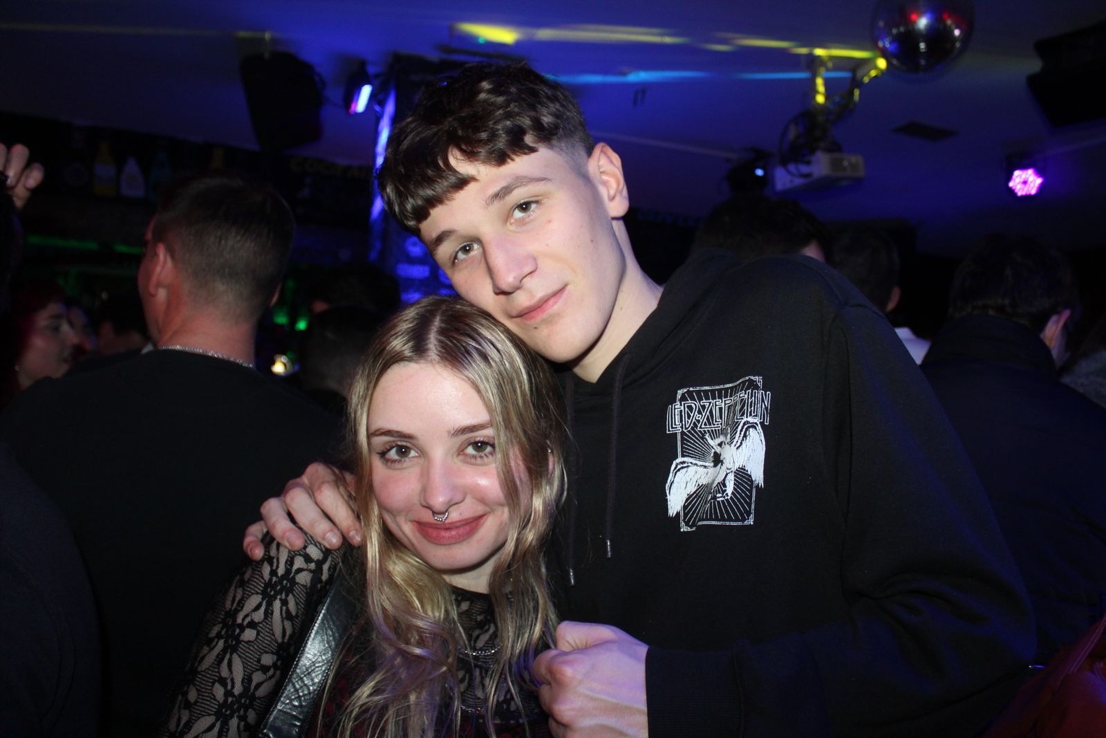 Salamanca de noche, sábado 31 de enero