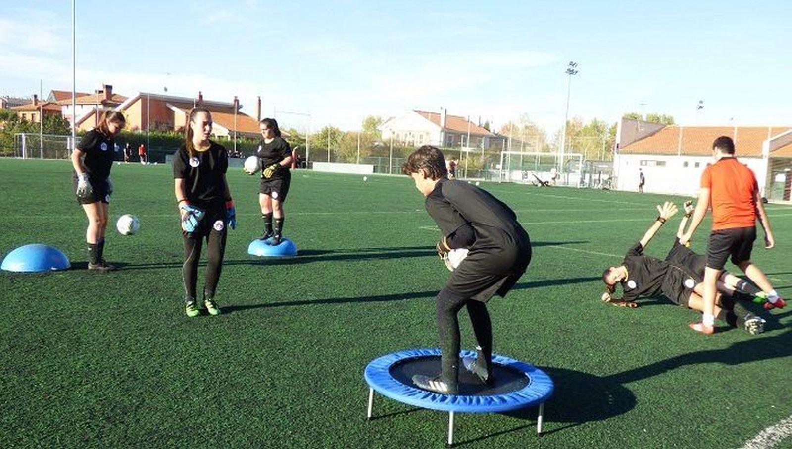 Cuatro porteros salmantinos acudieron al primer entrenamiento de tecnificación de la Federación