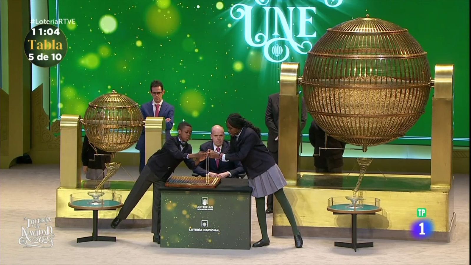 Sorteo de Navidad. Archivo