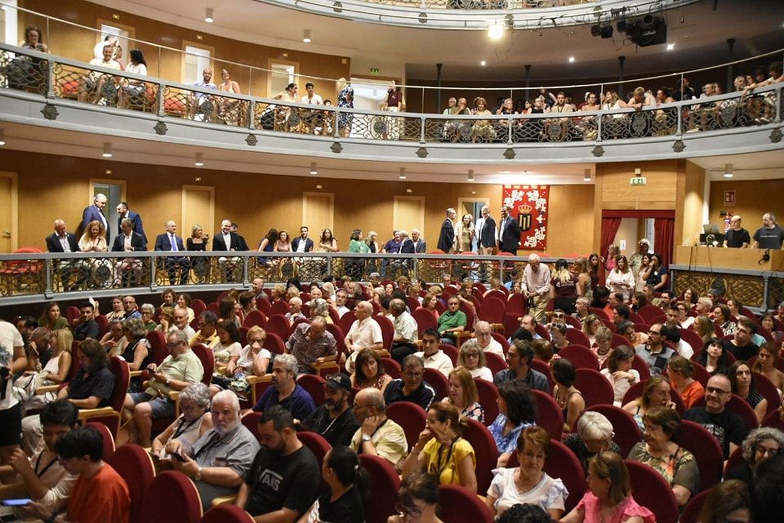Teatro de Ciudad Rodrigo, imagen de archivo. Fotos Ayuntamiento de Ciudad Rodrigo