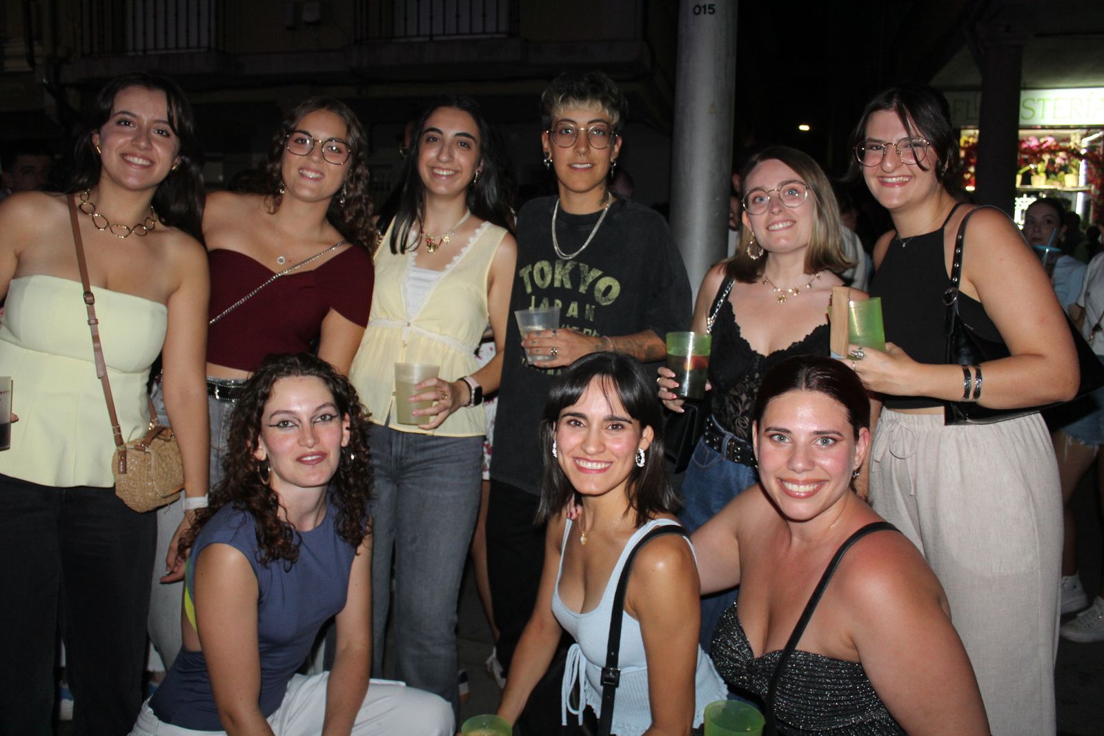 Salamanca de noche, sábado 16 de agosto