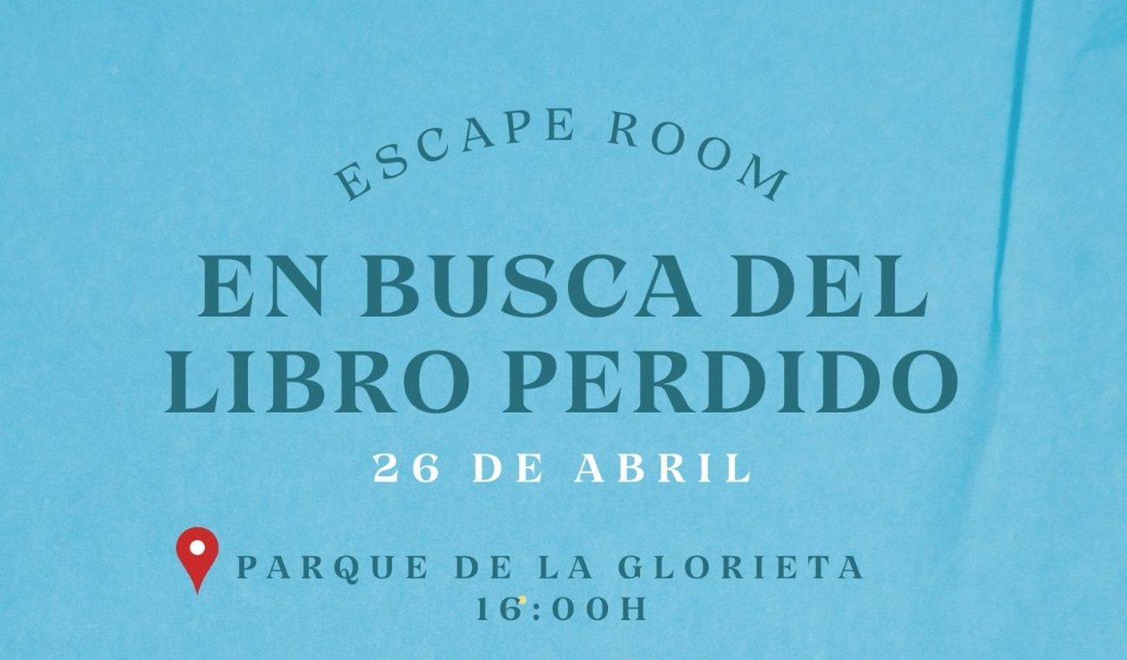 Cartel Scape Room Feria del Libro en Ciudad Rodrigo. Foto cartel Ayto. Ciudad Rodrigo Cartel Scape Room Feria del Libro en Ciudad Rodrigo. Foto cartel Ayto. Ciudad Rodrigo