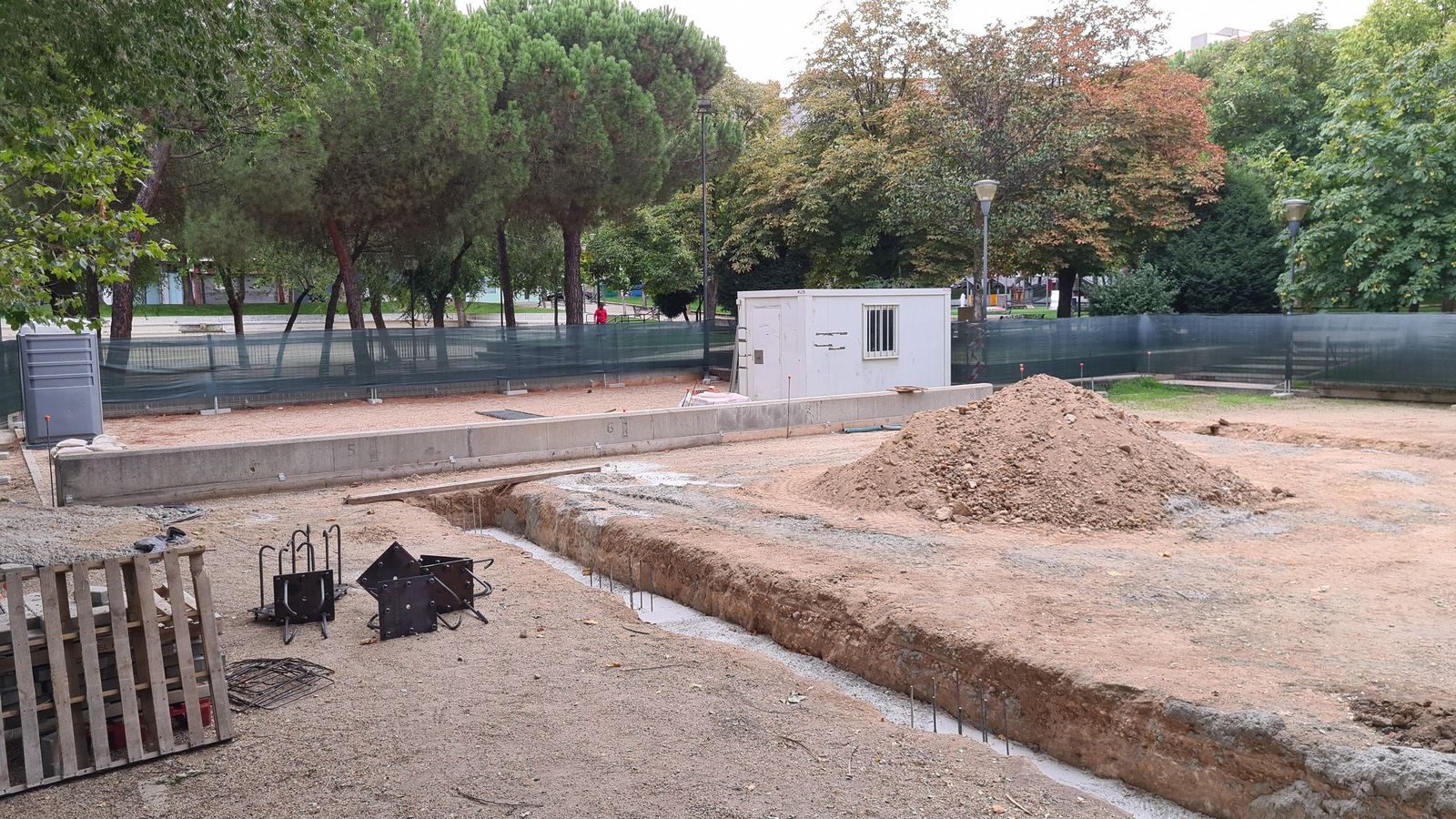 Obras parque Picasso