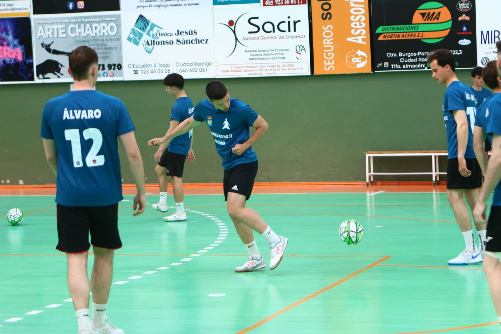 Partido de Futsal en homenaje a Álvaro en Ciudad Rodrigo
