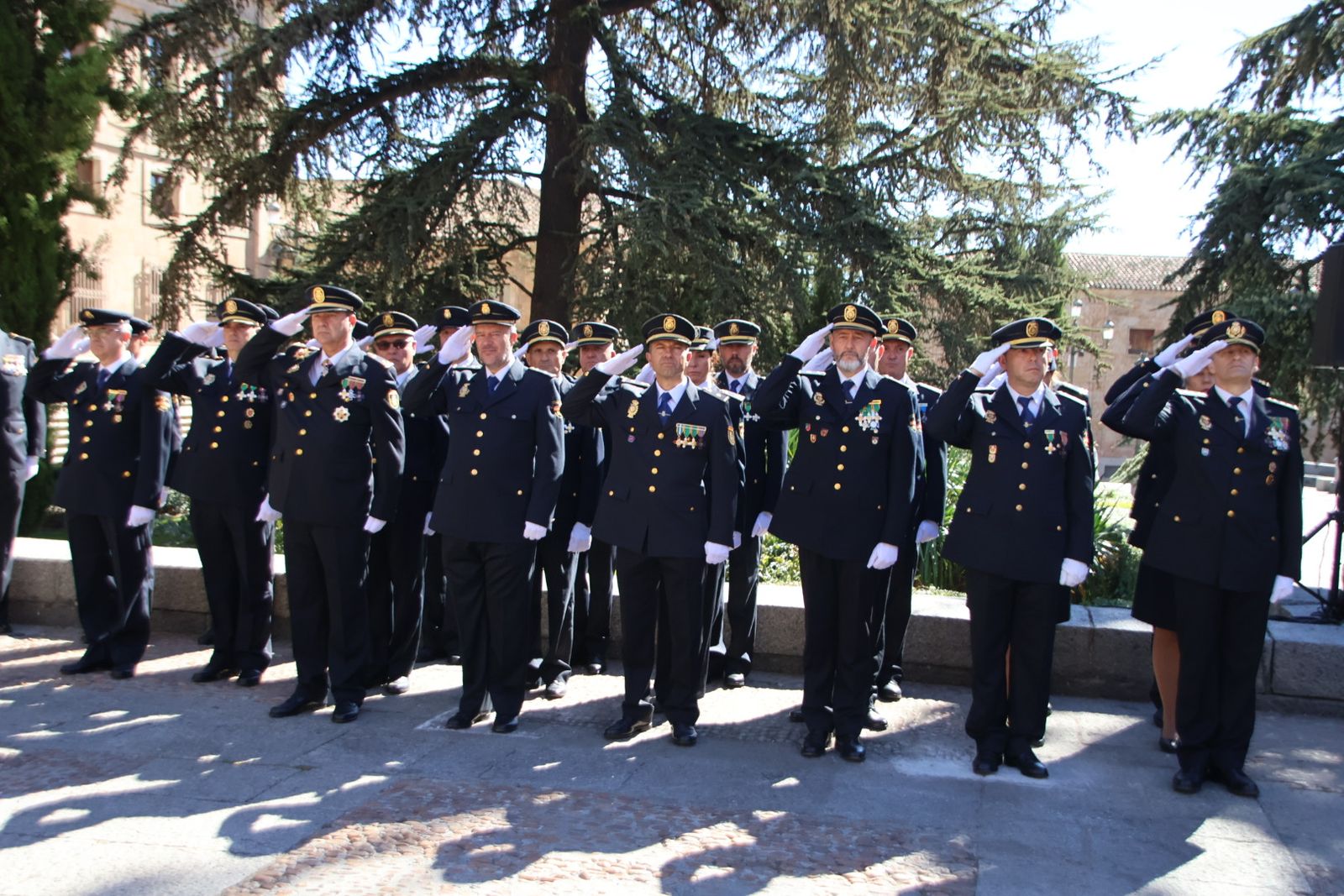 Acto institucional conmemorativo del Día de la Policía Nacional