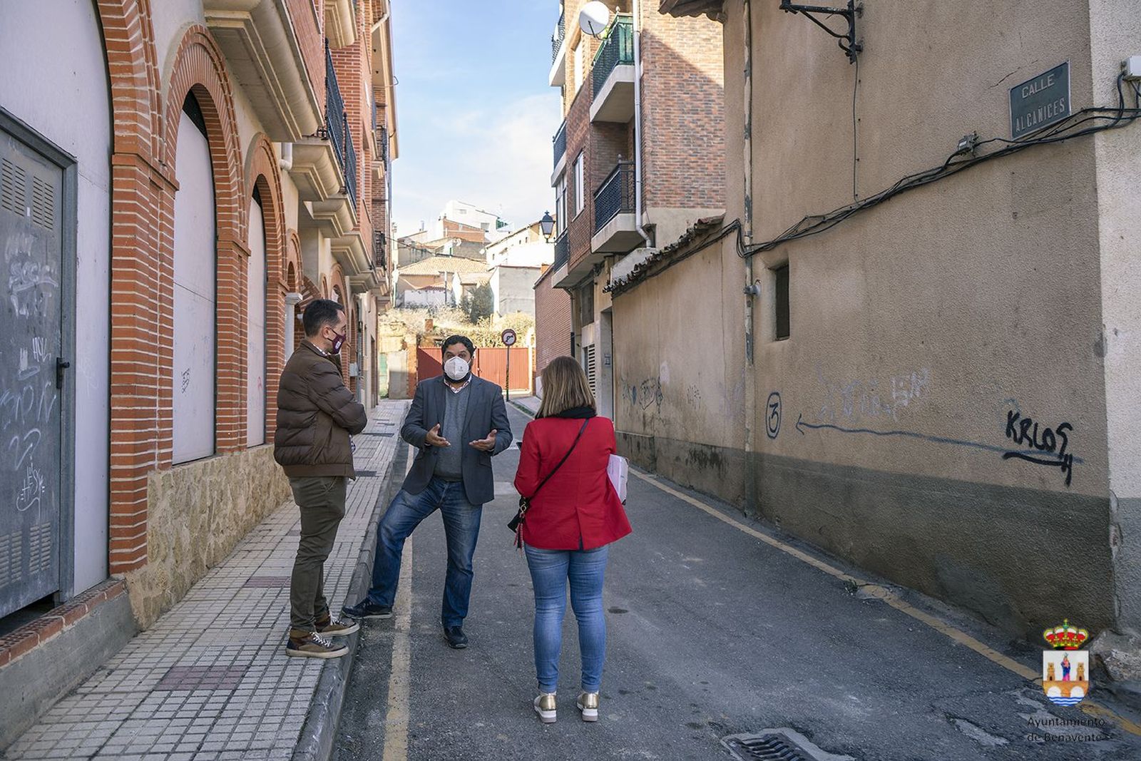 Recepción obras del entonro de San Francisco en Benavente