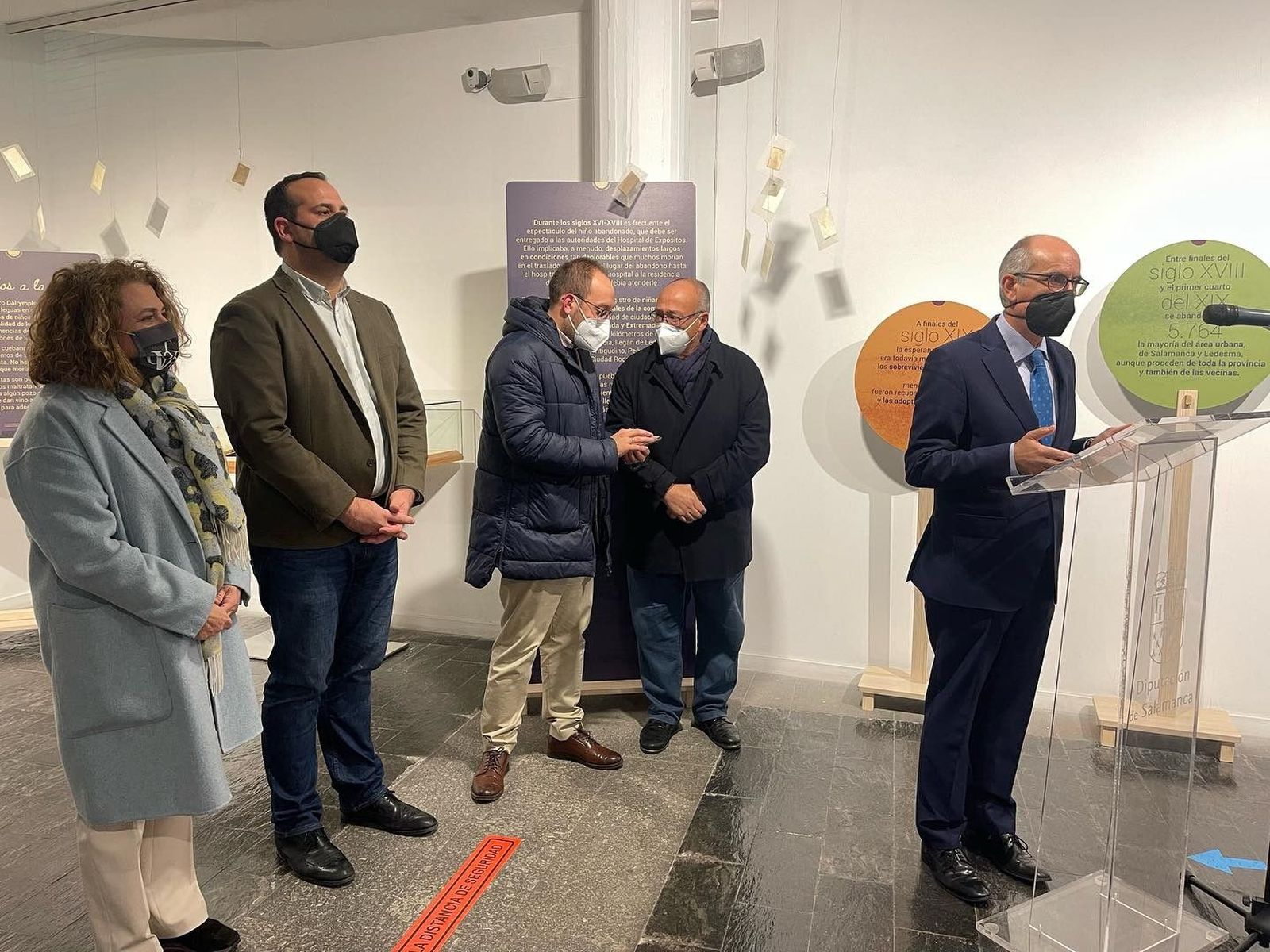 Inauguración de la exposición Vidas Expuestas
