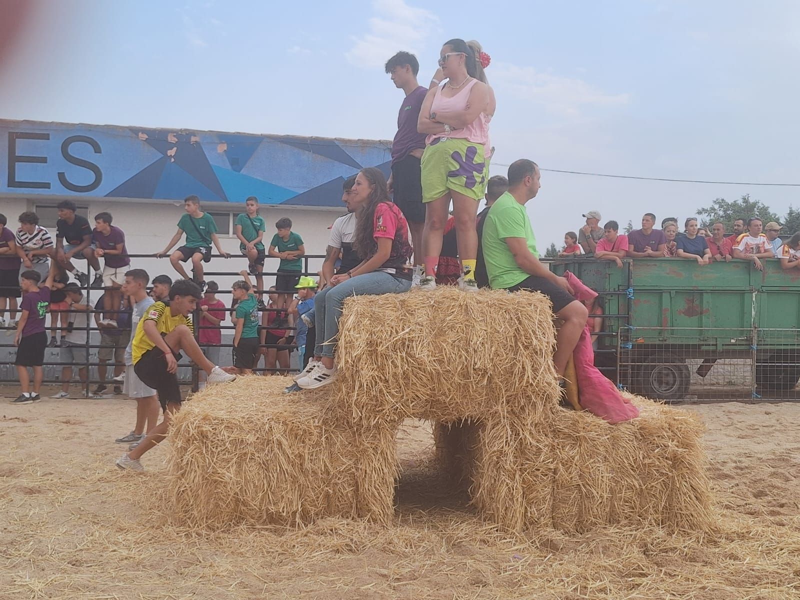 Cientos de personas disfrutan de las vaquillas de Valdelosa