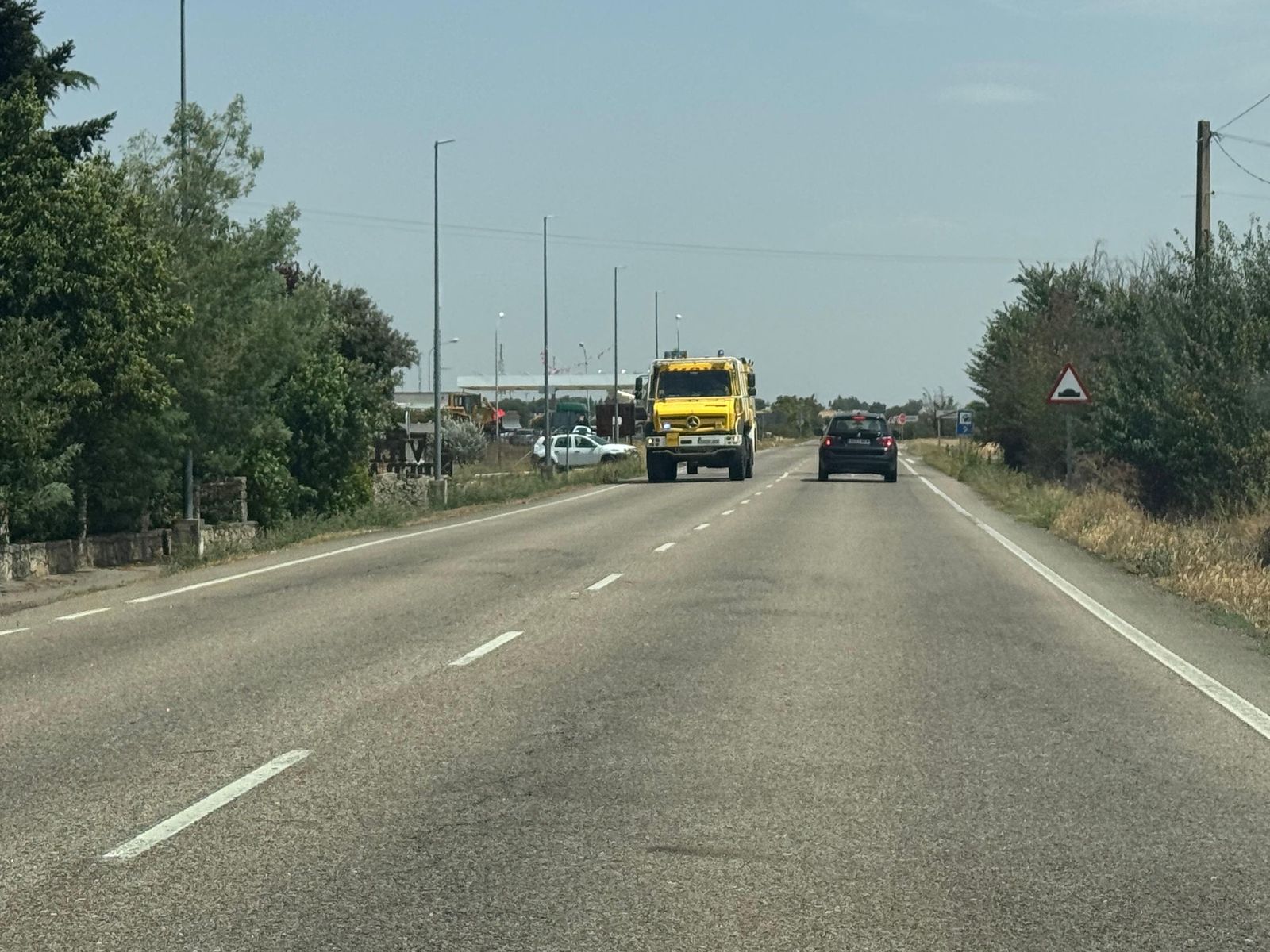 Así han quedado las zonas quemadas durante el incendio de Cipérez