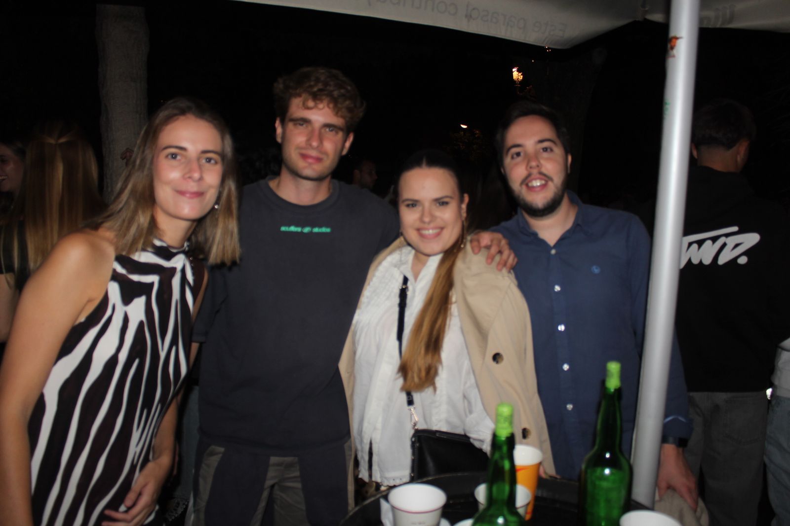 Ambiente en la Feria de Día en la tarde de este sábado