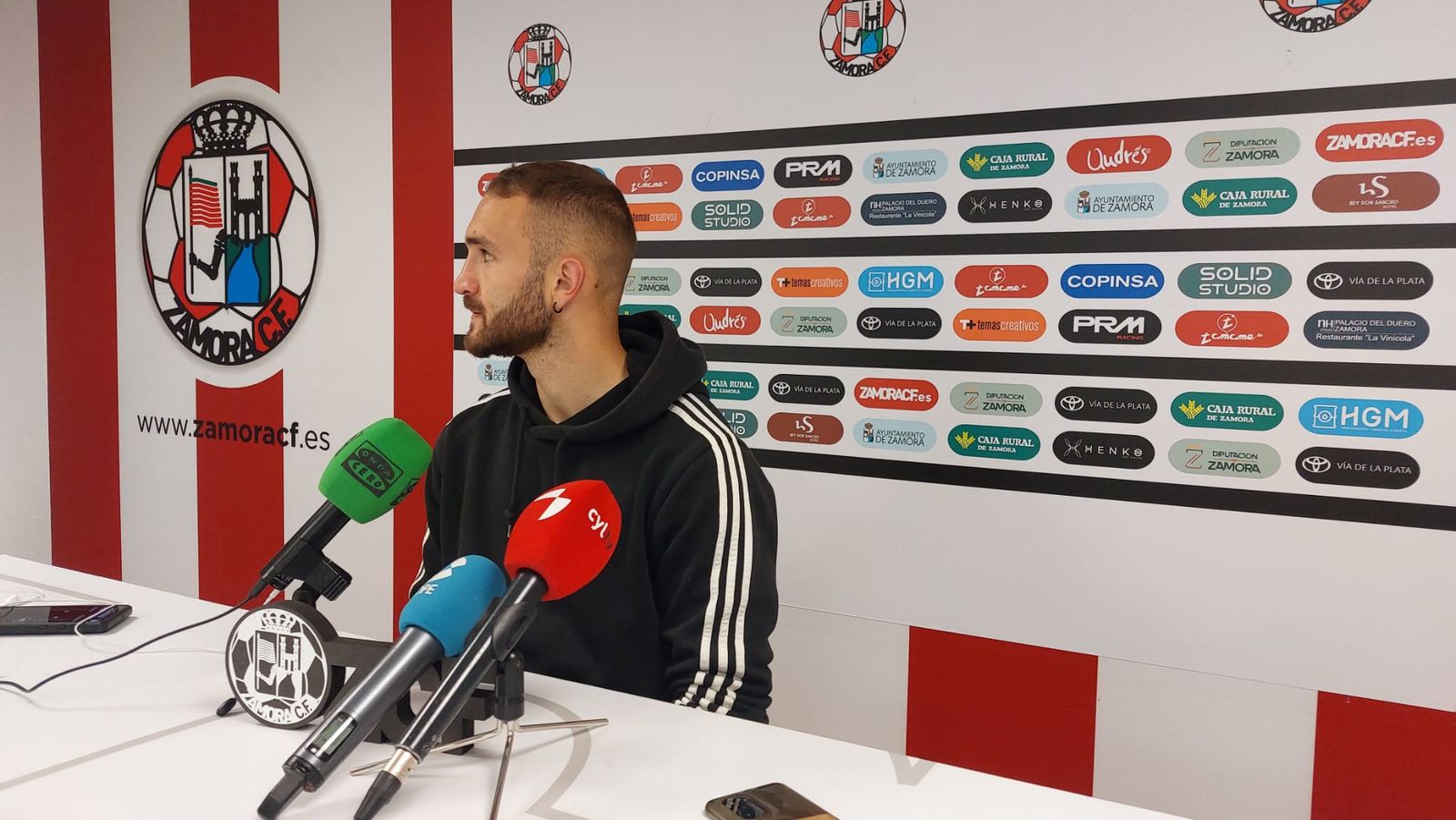 Alejandro Cañizo, en rueda de prensa