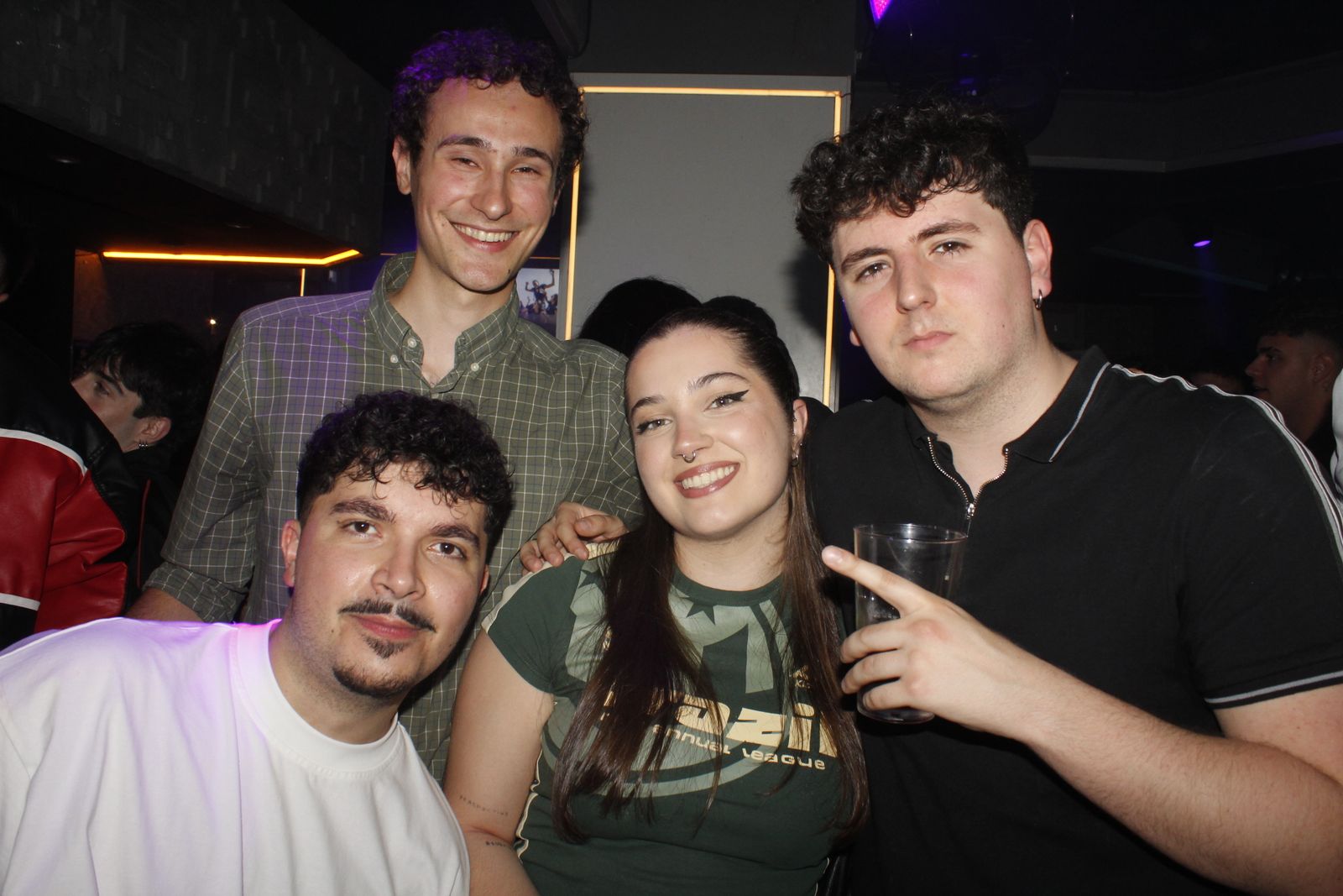 Salamanca de noche, sabado 25 de abril