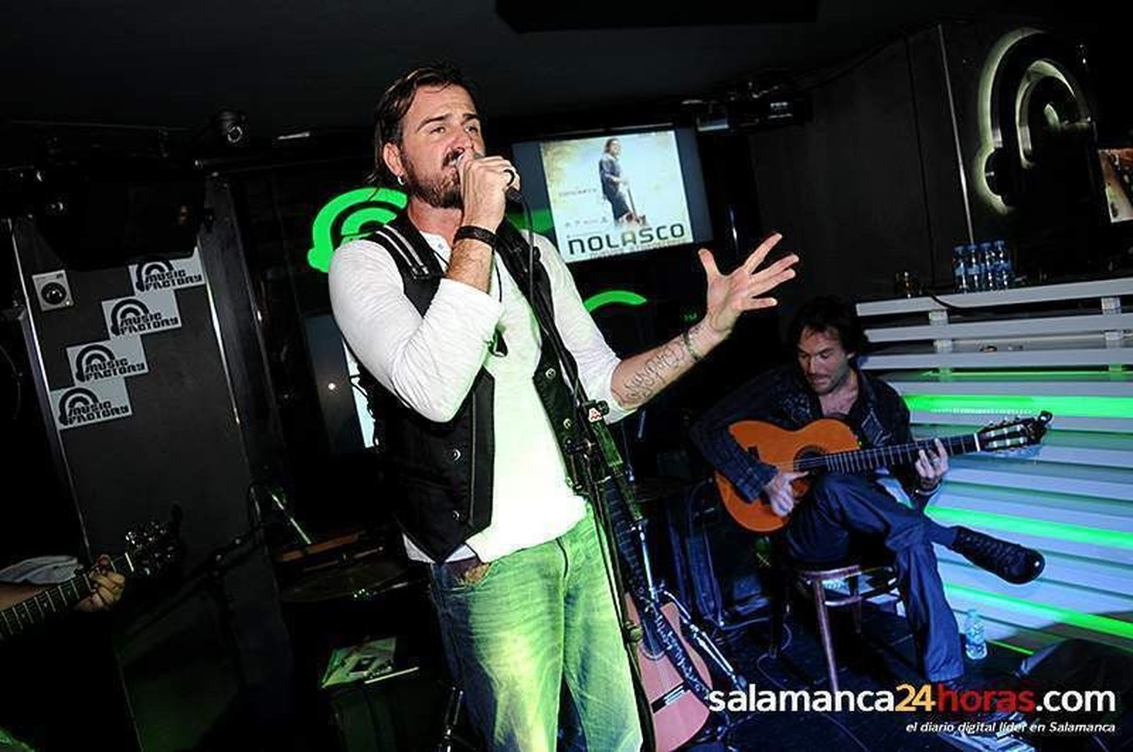 Nolasco triunfa en Music Factory con la presentación de su nuevo disco