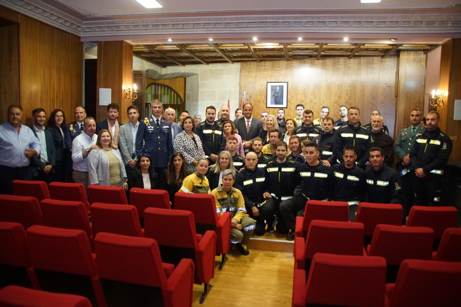 Los Bomberos de la Diputación dan voz al pregón de las fiestas de Alba de Tormes