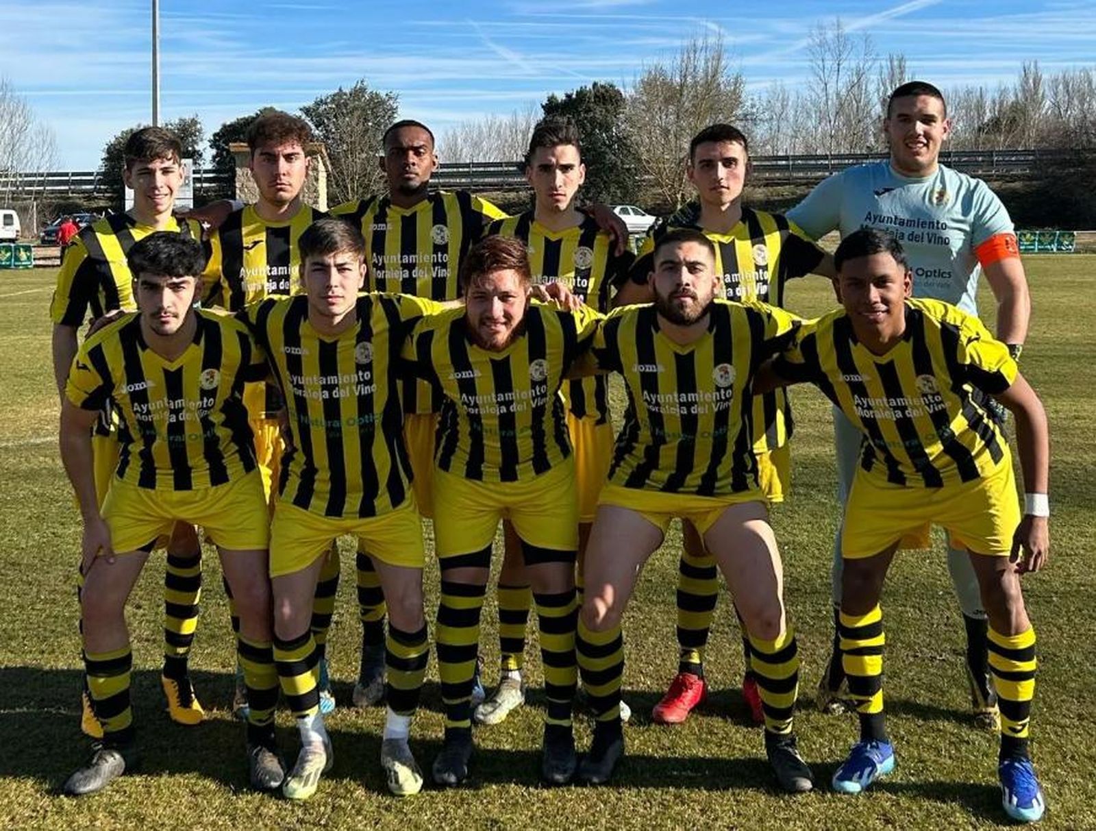 Once inicial del Moraleja CF en Camarzana. Foto: Instagram Moraleja CF.