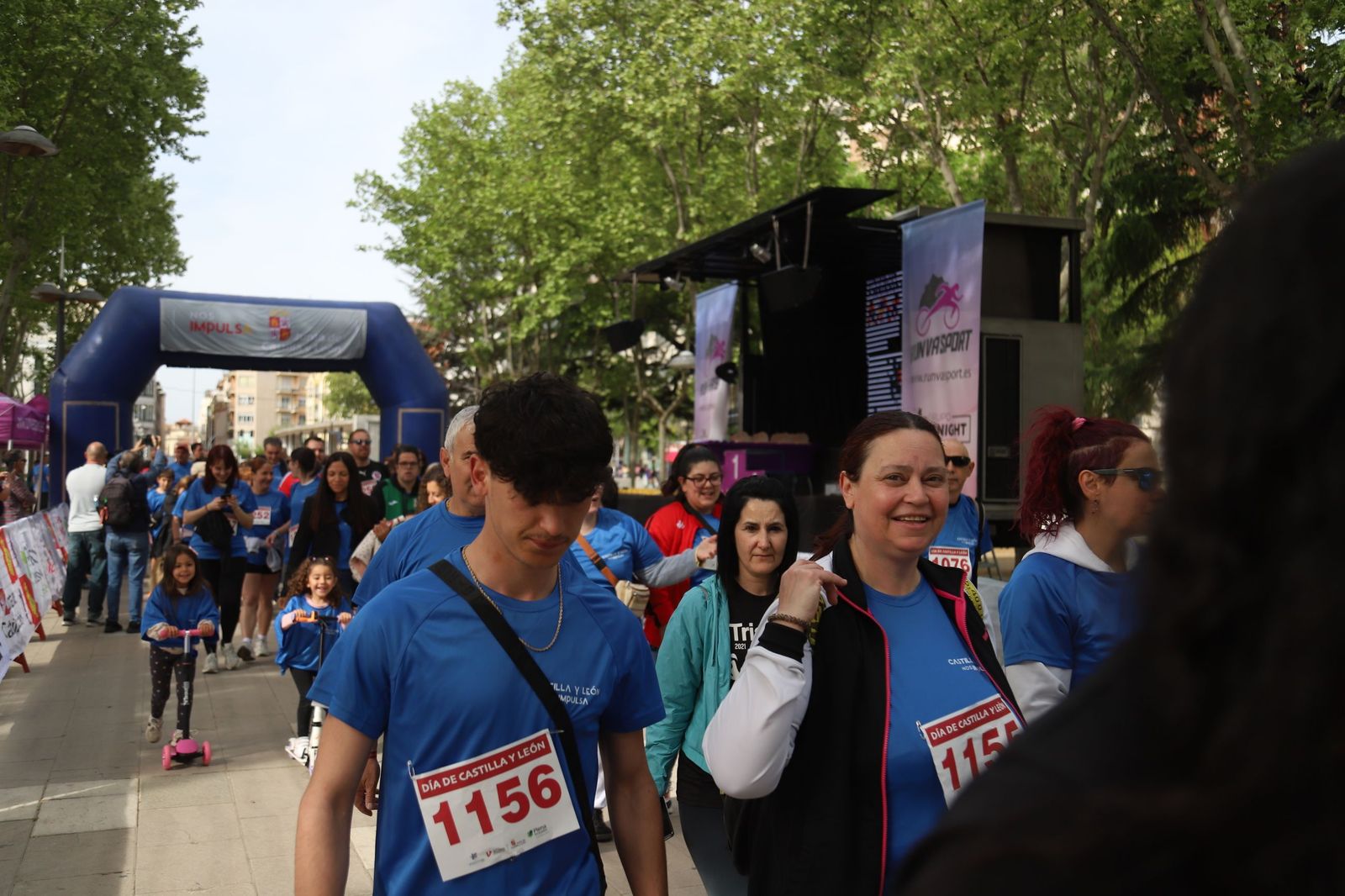 Carrera y marcha por el Día de Castilla y León en Zamora
