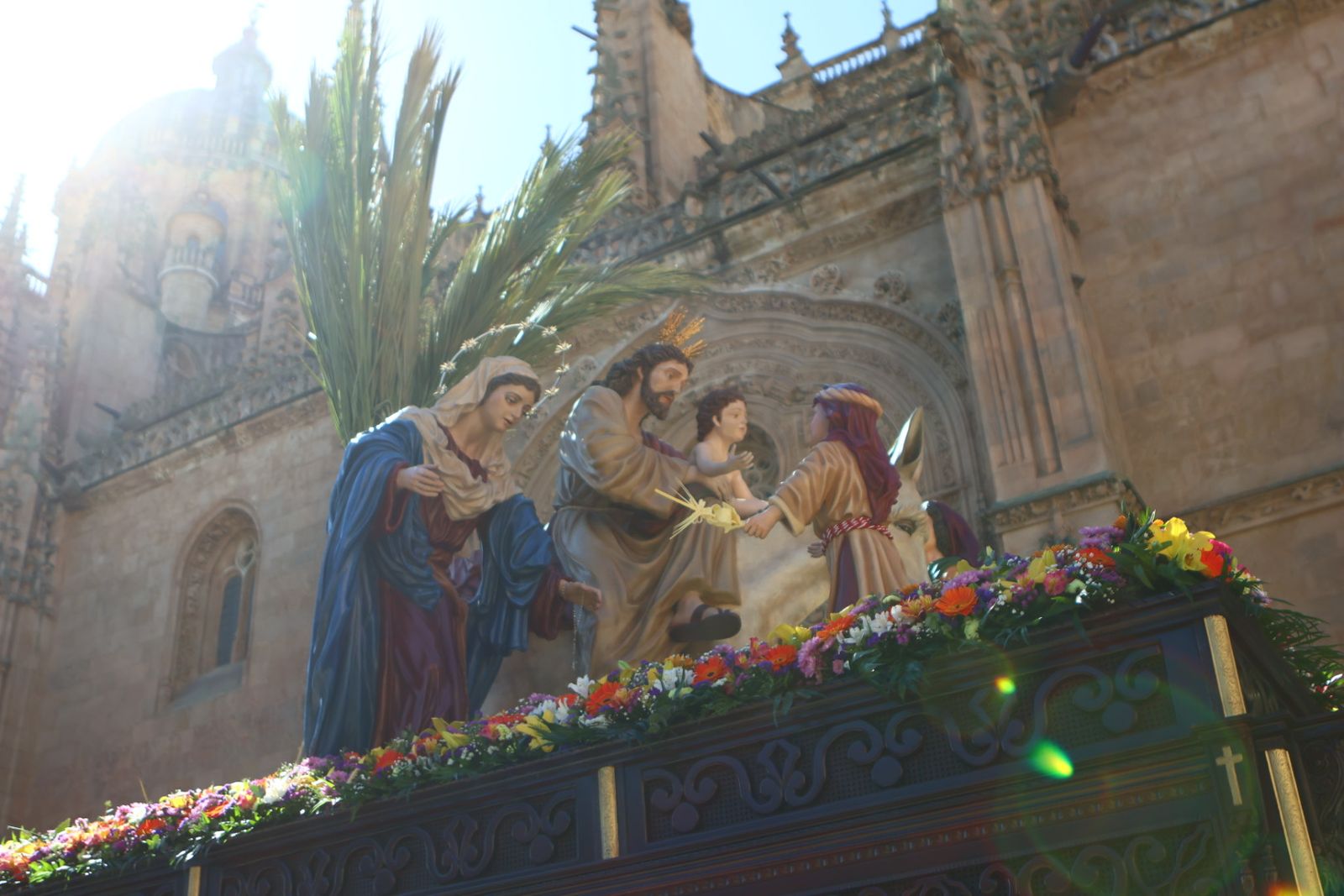 Procesión de la Borriquilla en Salamanca