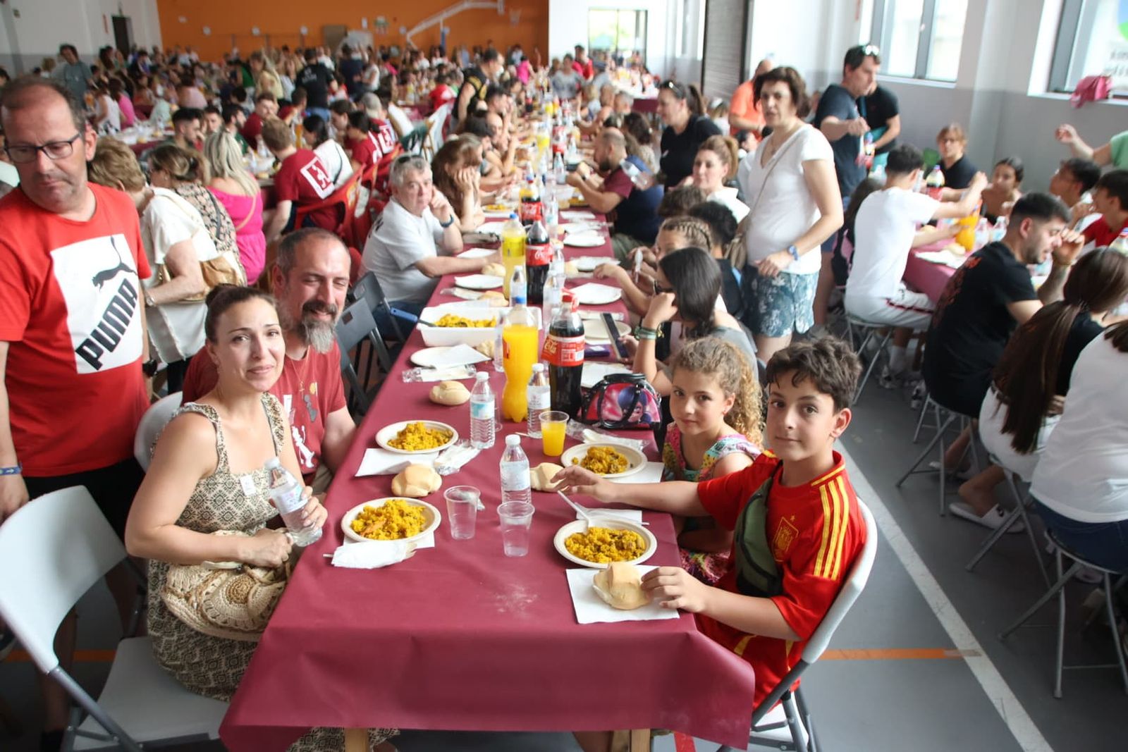 Degustación de paella en Villares de la Reina por las fiestas del Corpus Christi 2025