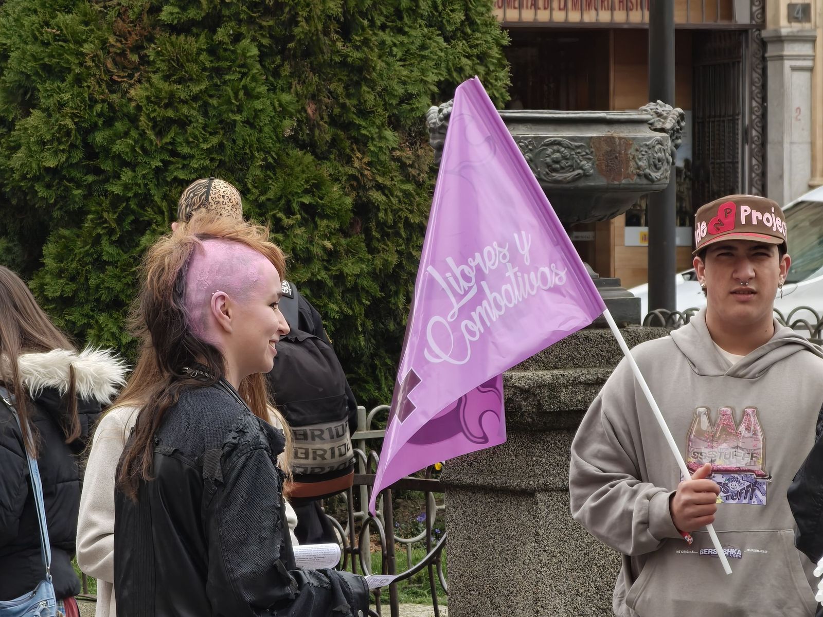 Los estudiantes de Salamanca se manifiestan por el 8M