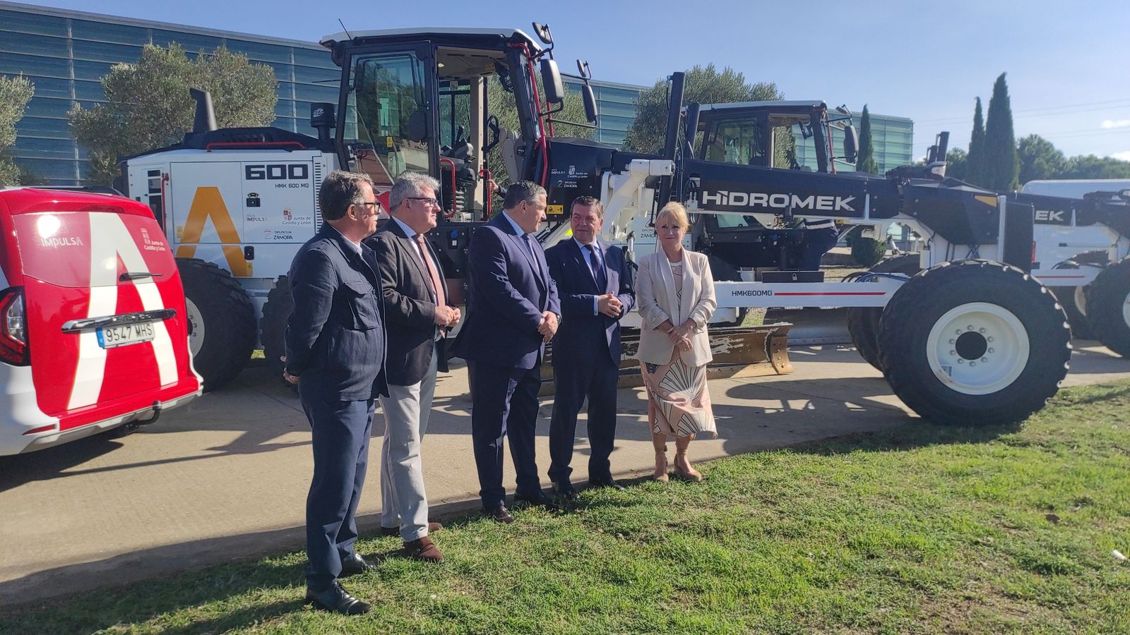 Renovación de la flota del parque de maquinaria de la Diputación.