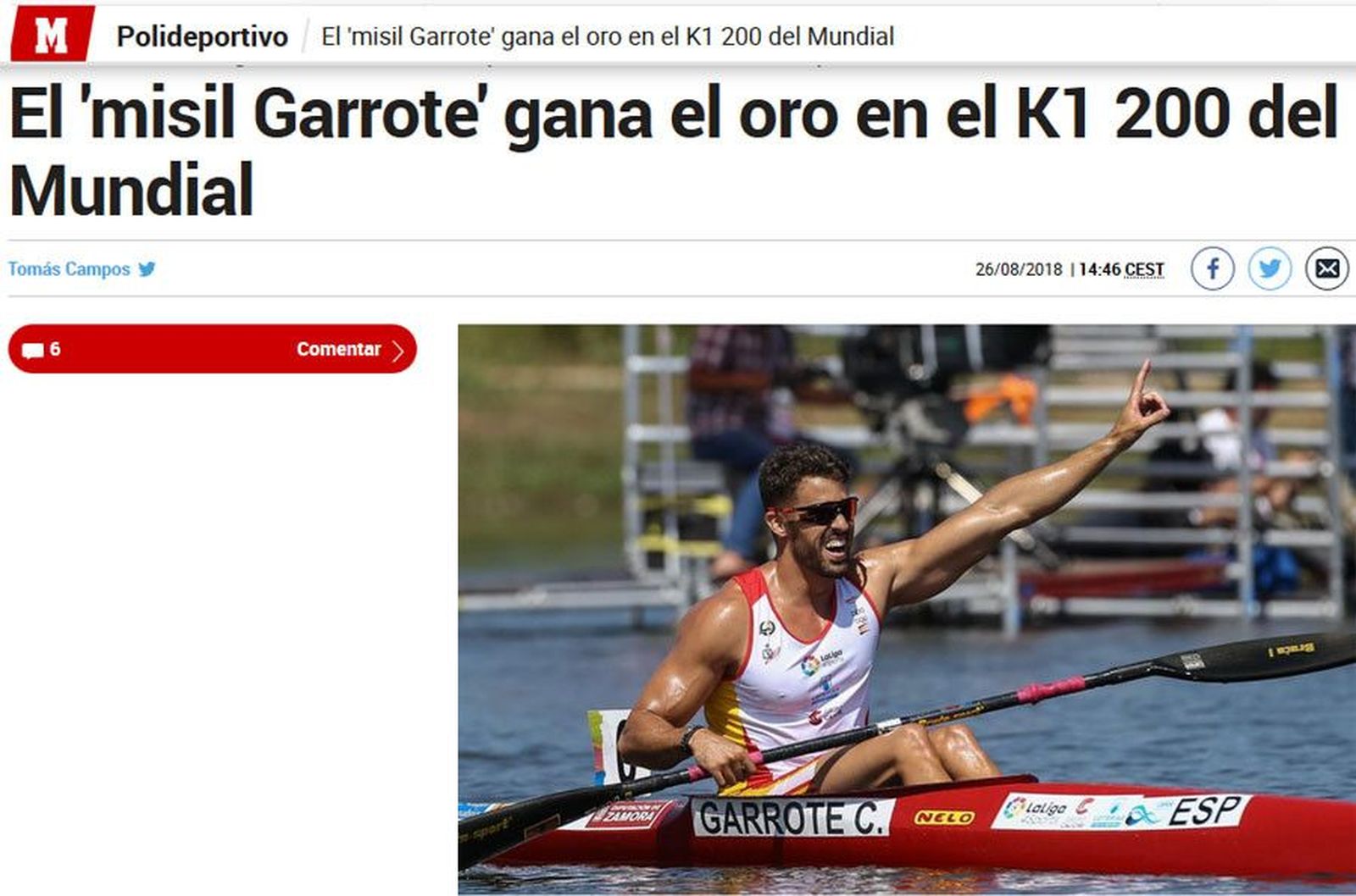 Garrote noticia marca