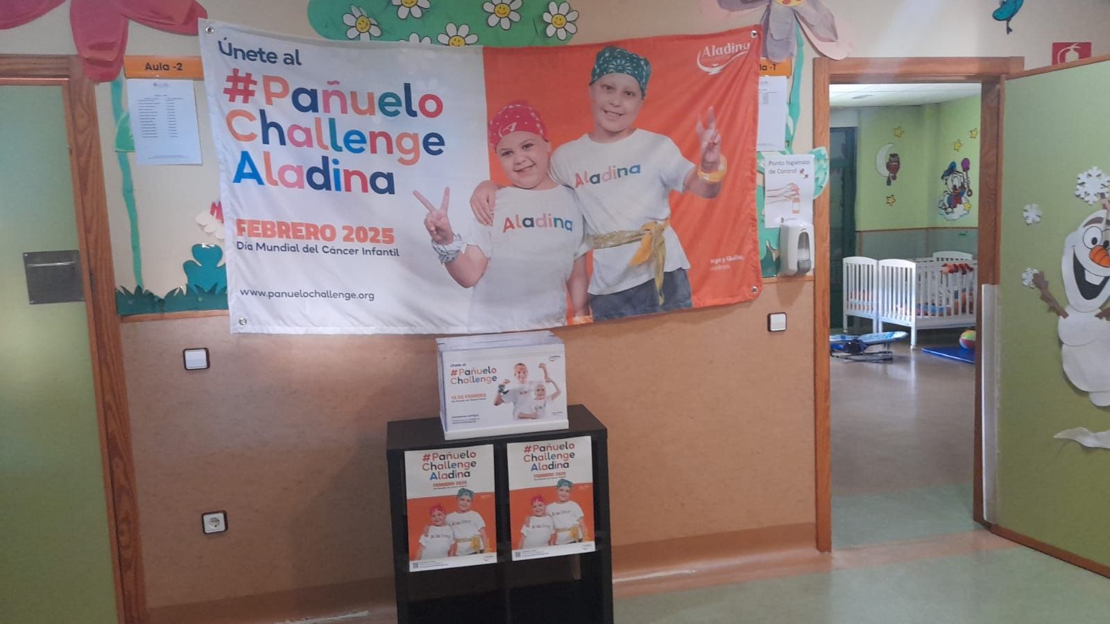 Puesto Aladina en el centro infantil de Alba de Tormes