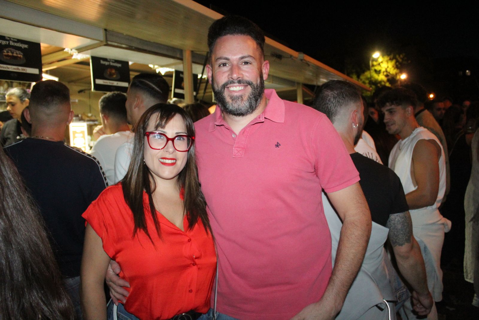 Ambiente en la Feria de Día en la tarde de este jueves