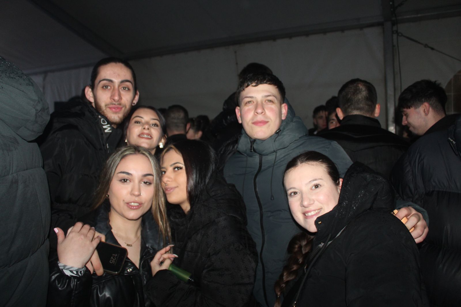 Salamanca de noche, sábado 7 de febrero