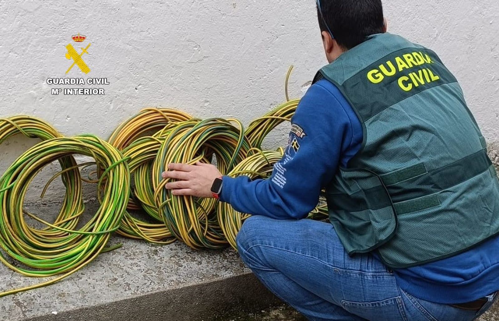 Dos detenidos en Zamora por el robo de cable que dejó sin luz a tres municipios