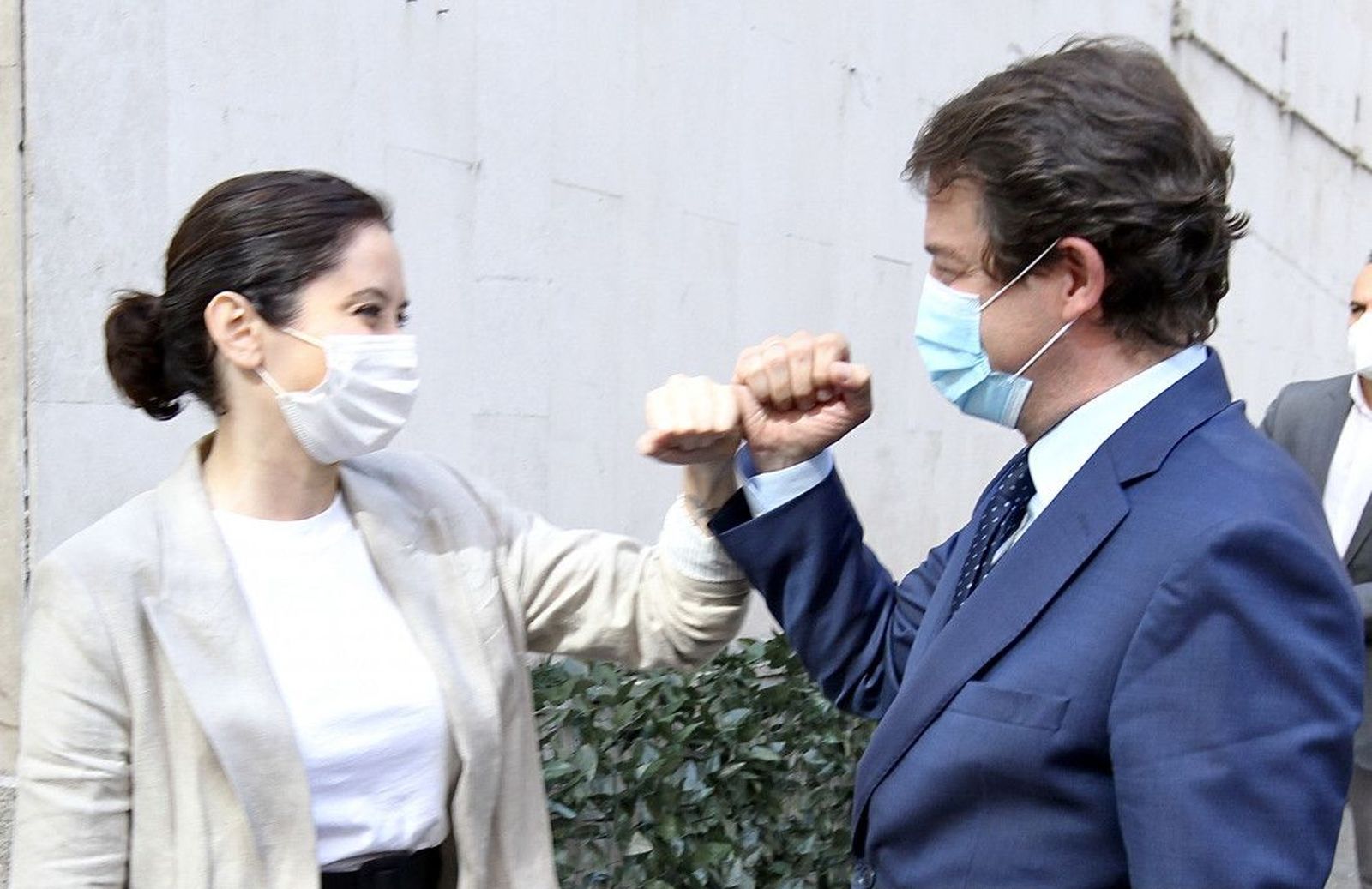 Mañueco, presidente de la comunidad.