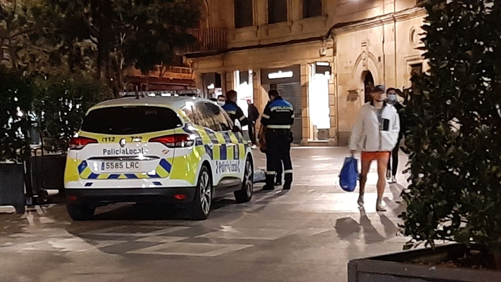 Imagen de archivo de un vehículo de la Policía Local en la Puerta de Zamora | Foto: s24h