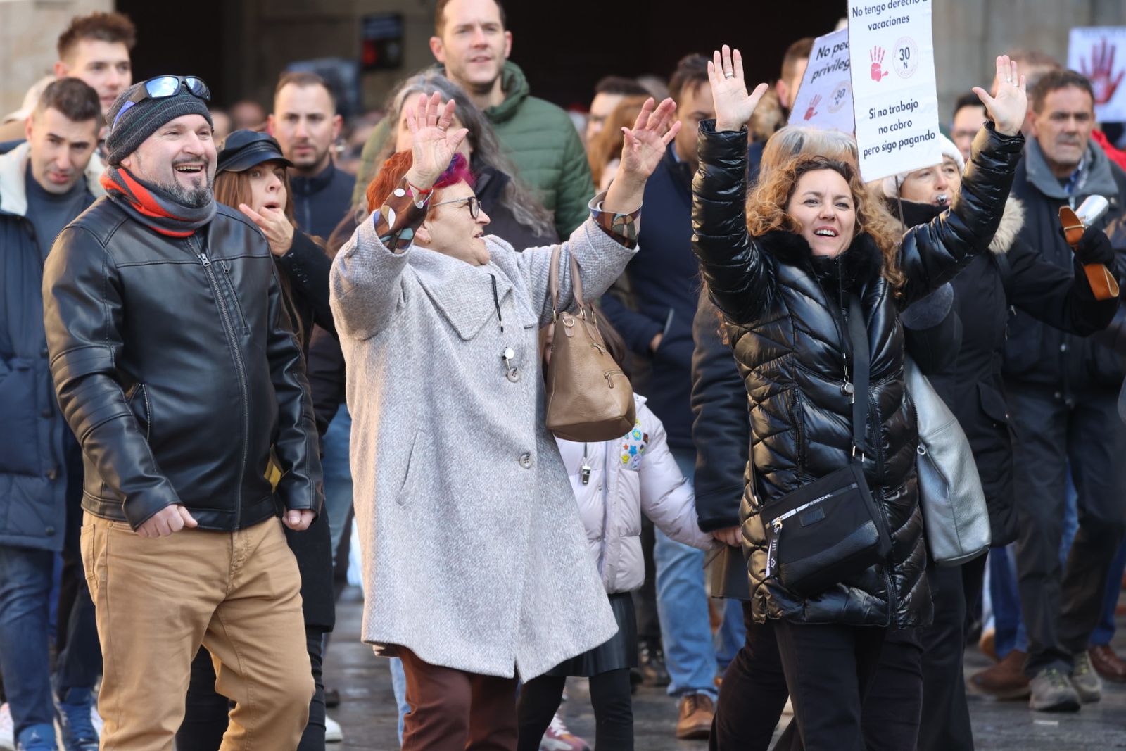 Manifestación de Autónomos por el 30N