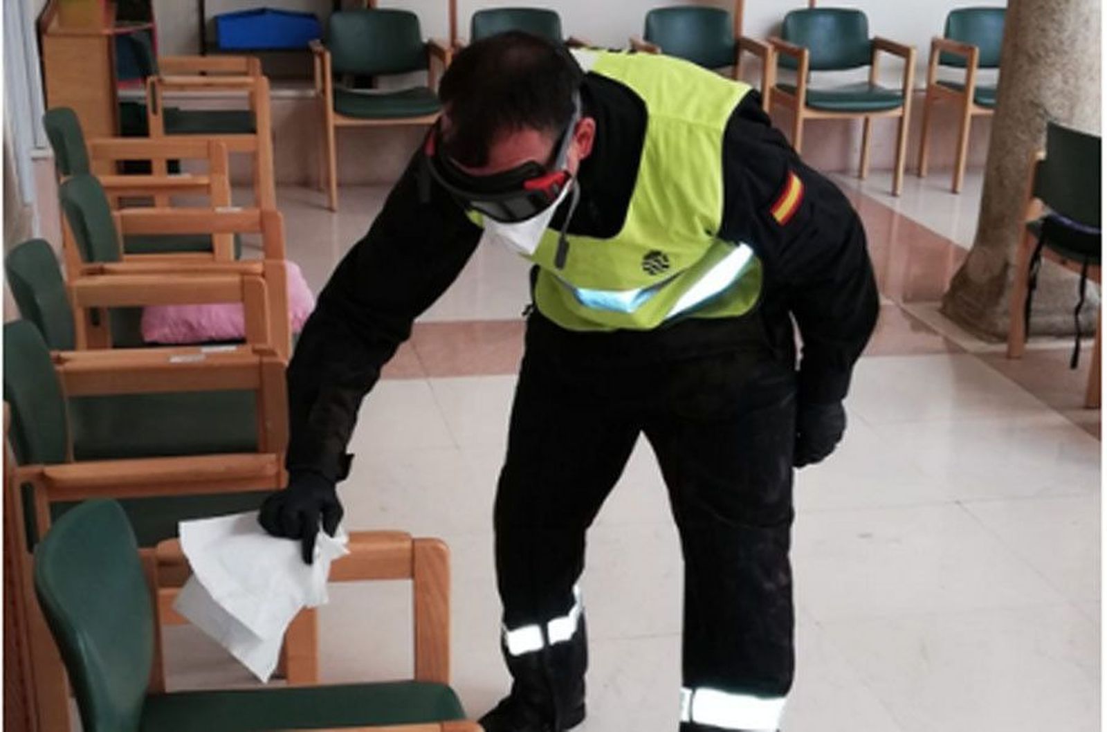 Ume desinfeccion residencia ancianos