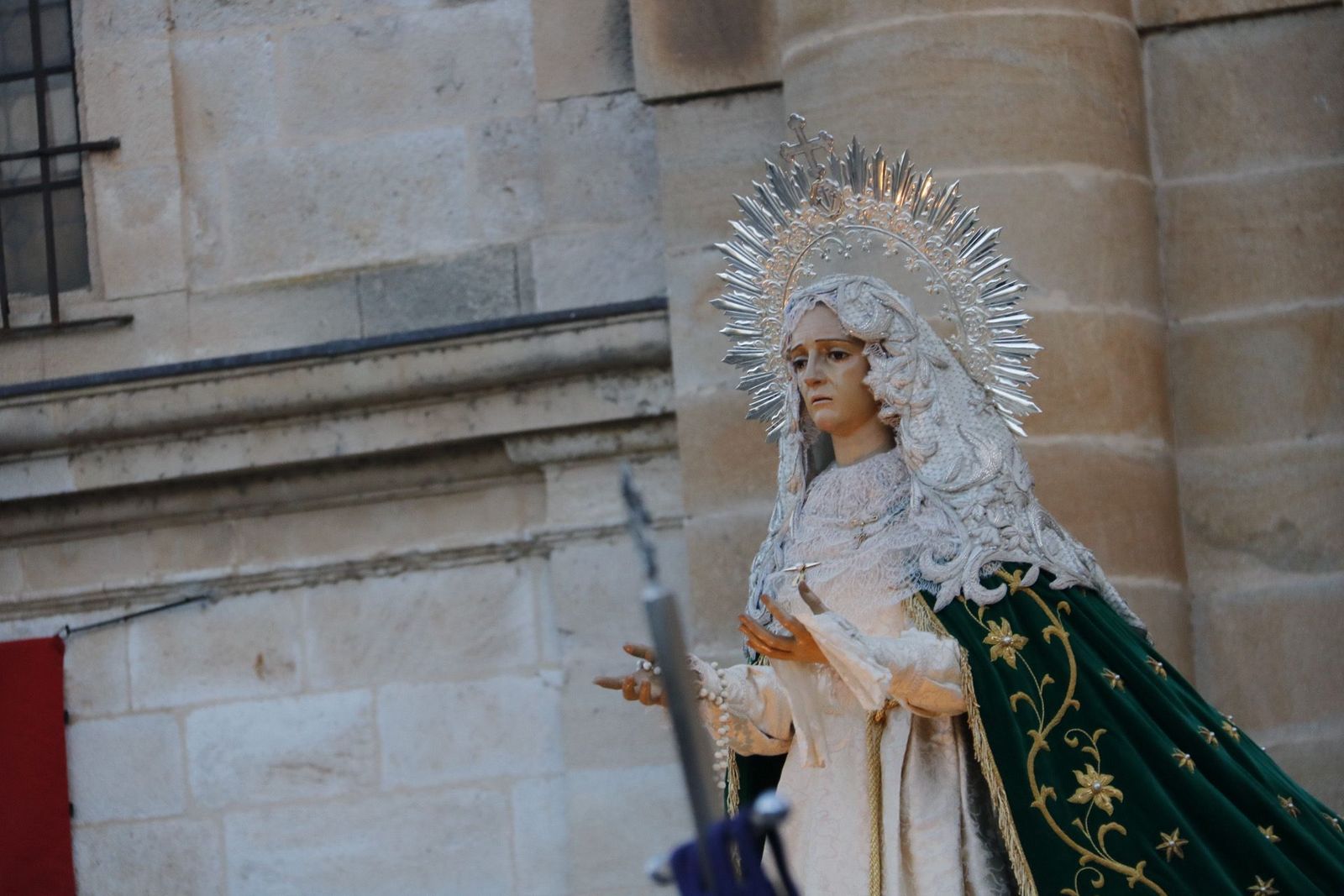 Procesión del Vía Crucis Foto: Víctor Garrido