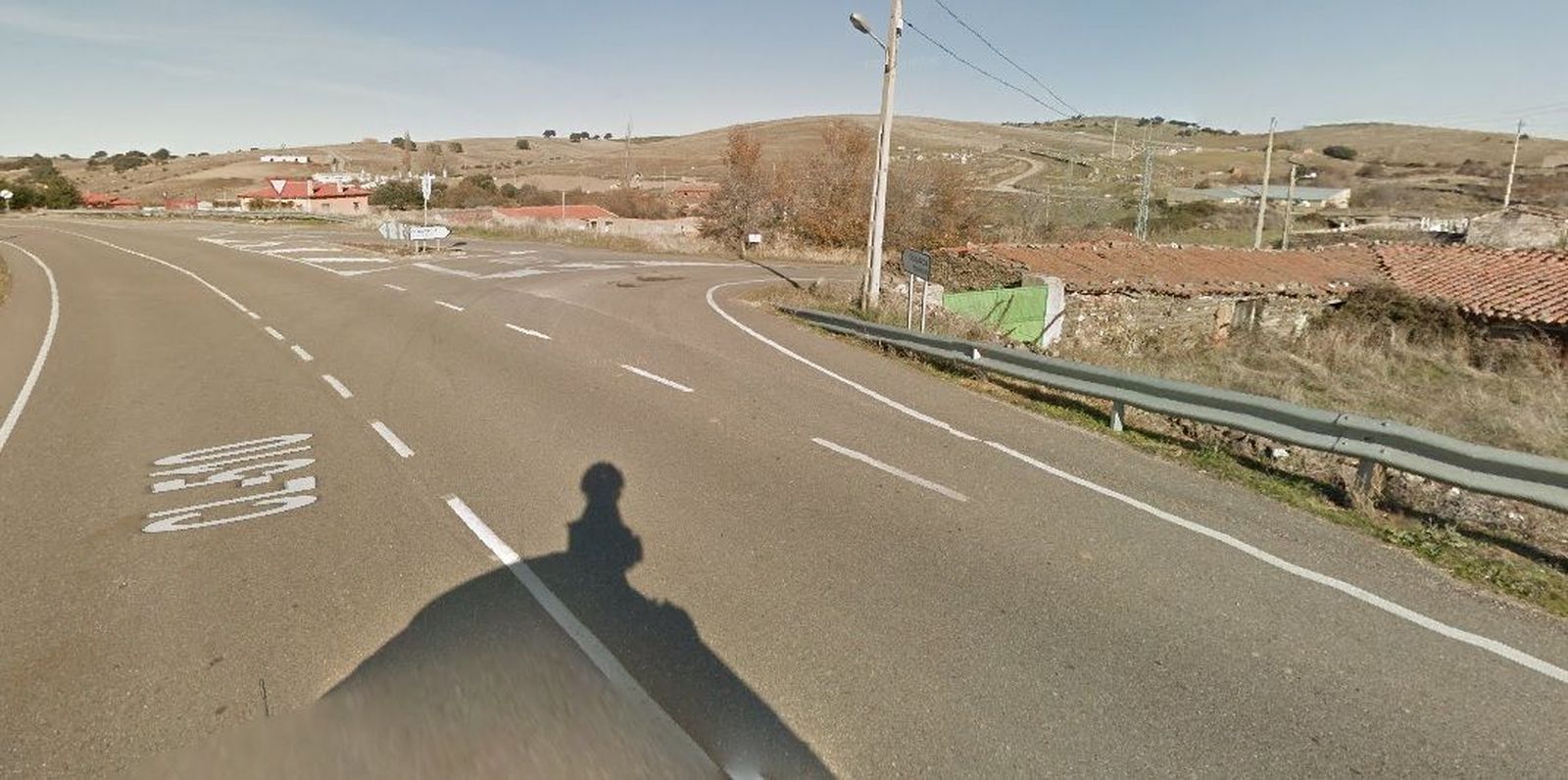 Carretera Alba de Tormes. FOTO S24H Carretera Alba de Tormes. FOTO S24H