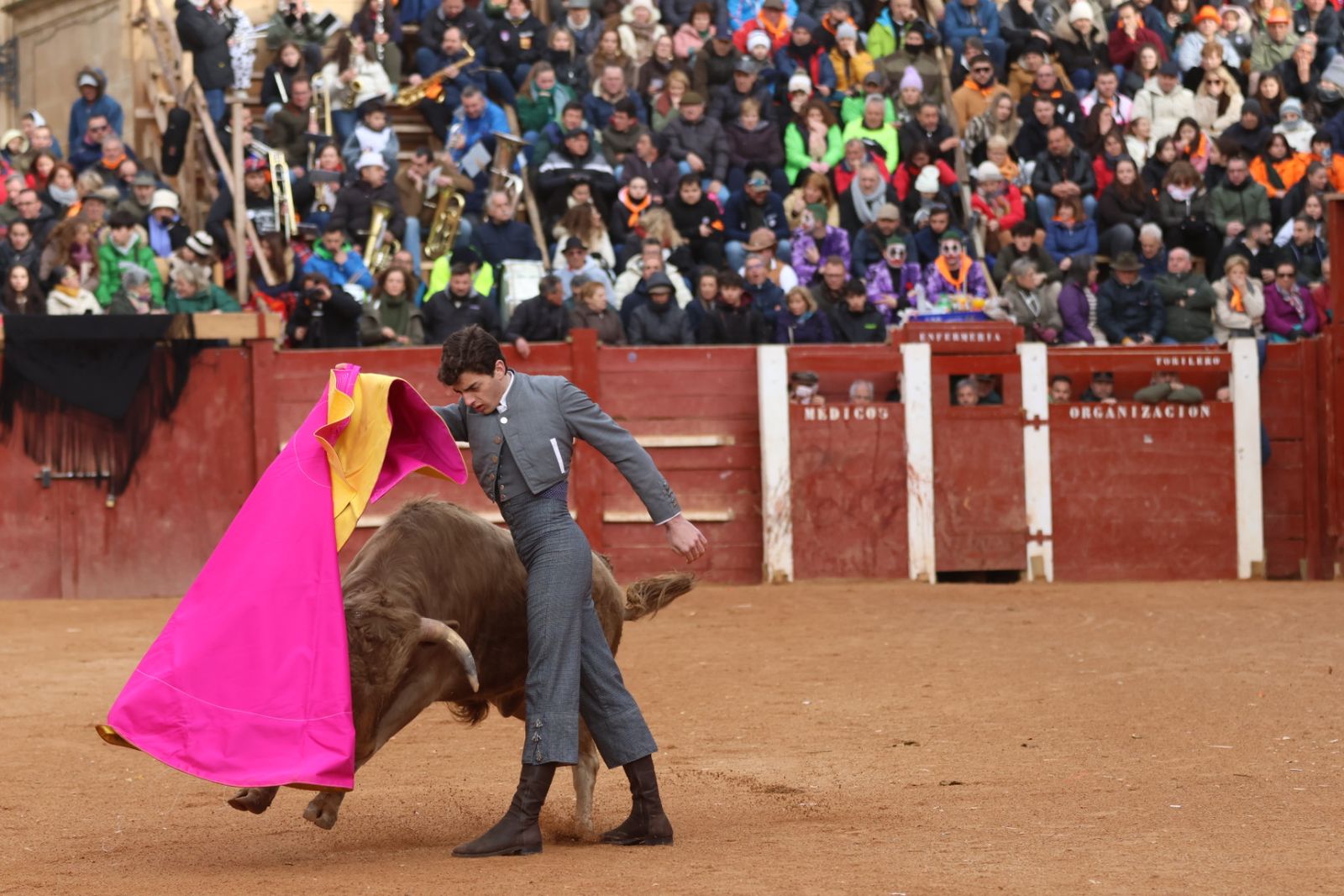 Novillada sin picadores del bolsín taurino y rejones en Ciudad Rodrigo