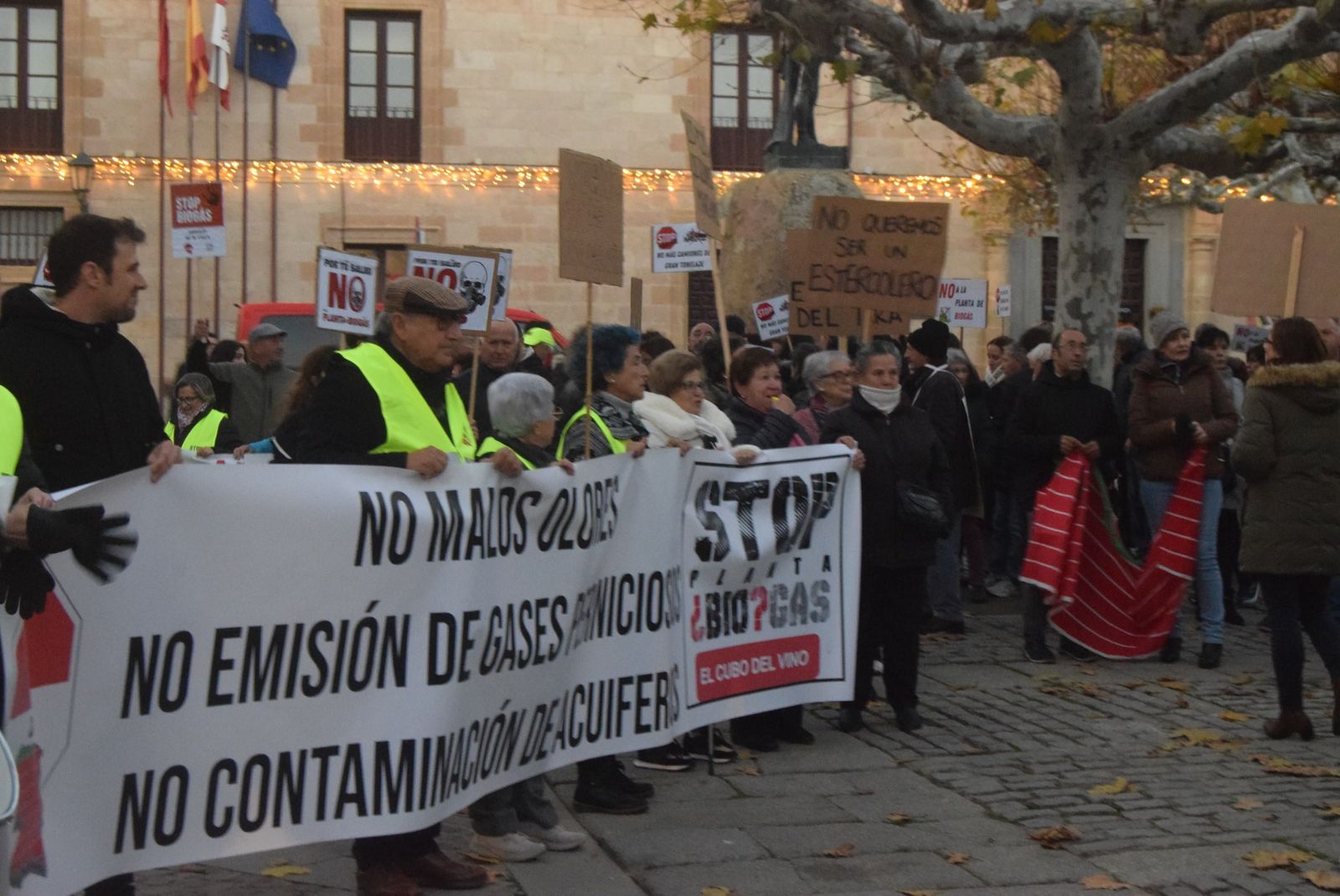 Manifestación Stop Biogás Zamora